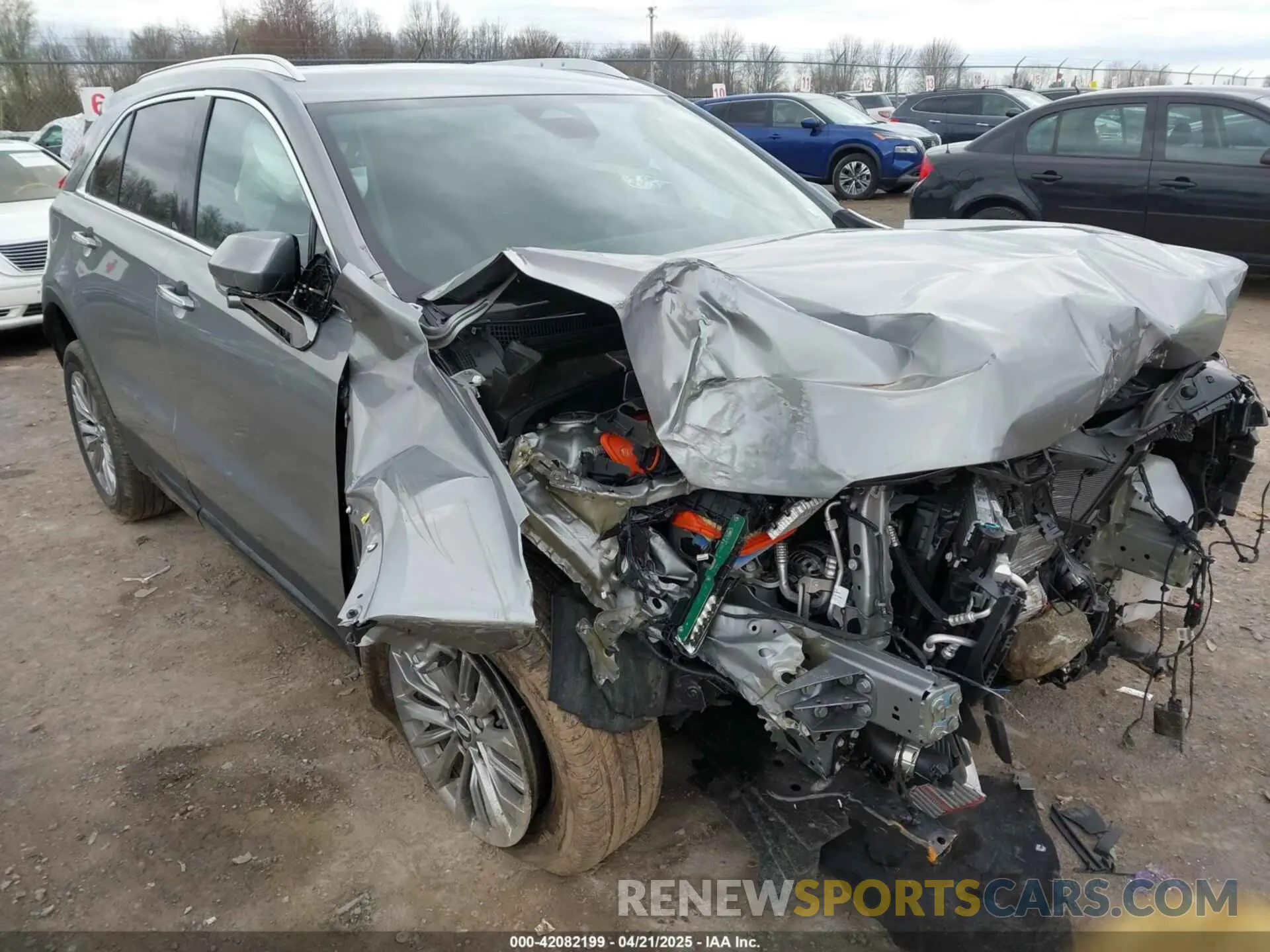 6 Photograph of a damaged car 1GYFZDR41SF131347 CADILLAC XT4 2025