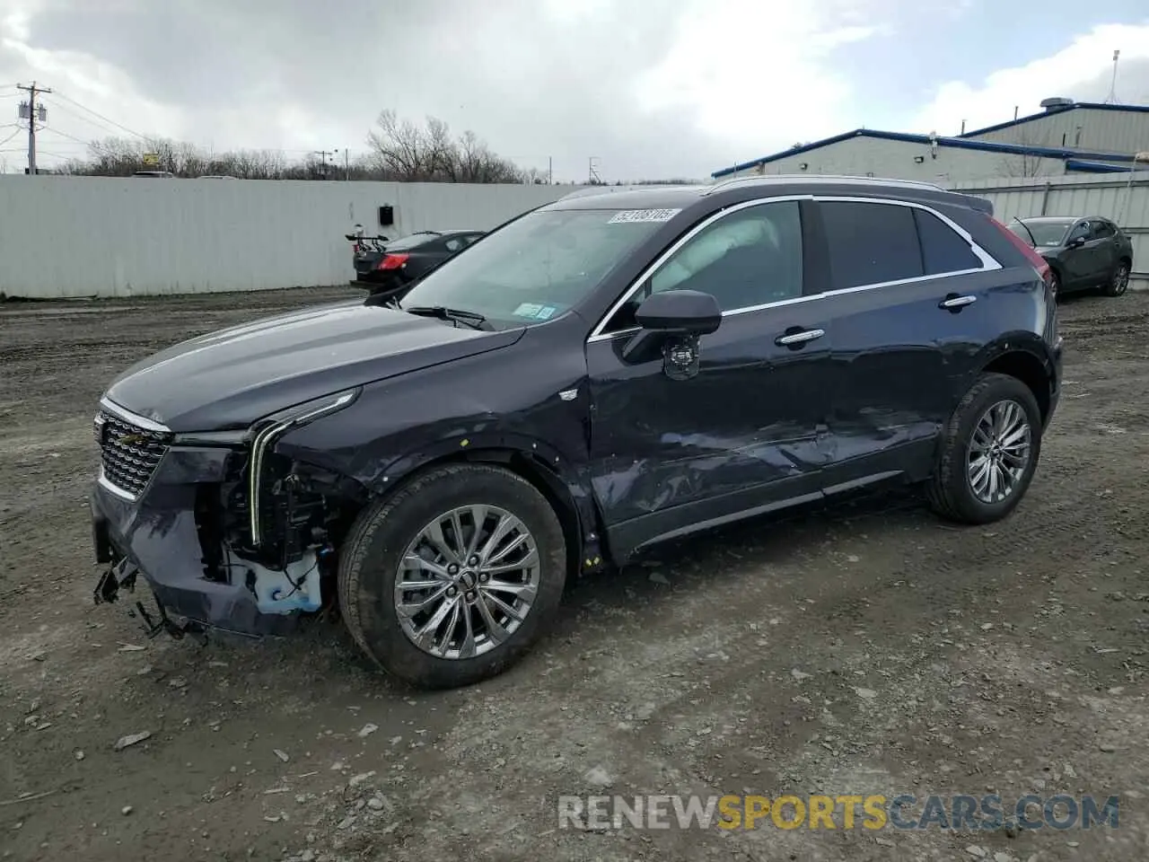 1 Photograph of a damaged car 1GYFZDR46SF146362 CADILLAC XT4 2025