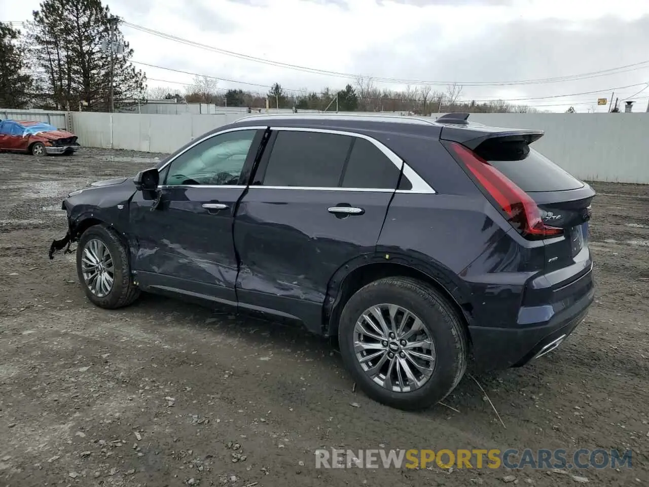2 Photograph of a damaged car 1GYFZDR46SF146362 CADILLAC XT4 2025