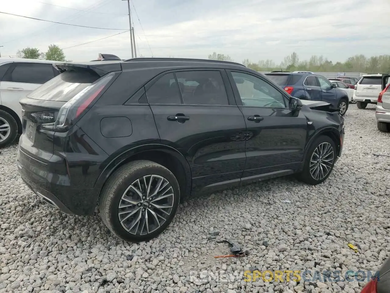 3 Photograph of a damaged car 1GYFZFR44SF123819 CADILLAC XT4 2025