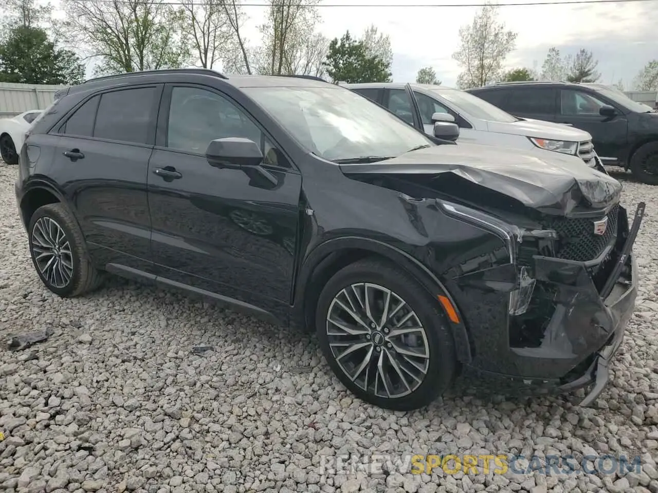 4 Photograph of a damaged car 1GYFZFR44SF123819 CADILLAC XT4 2025