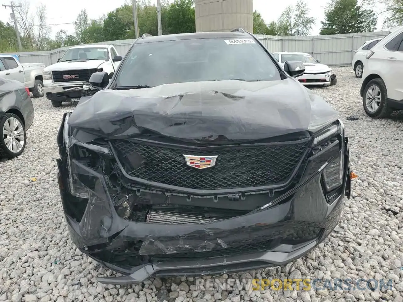 5 Photograph of a damaged car 1GYFZFR44SF123819 CADILLAC XT4 2025