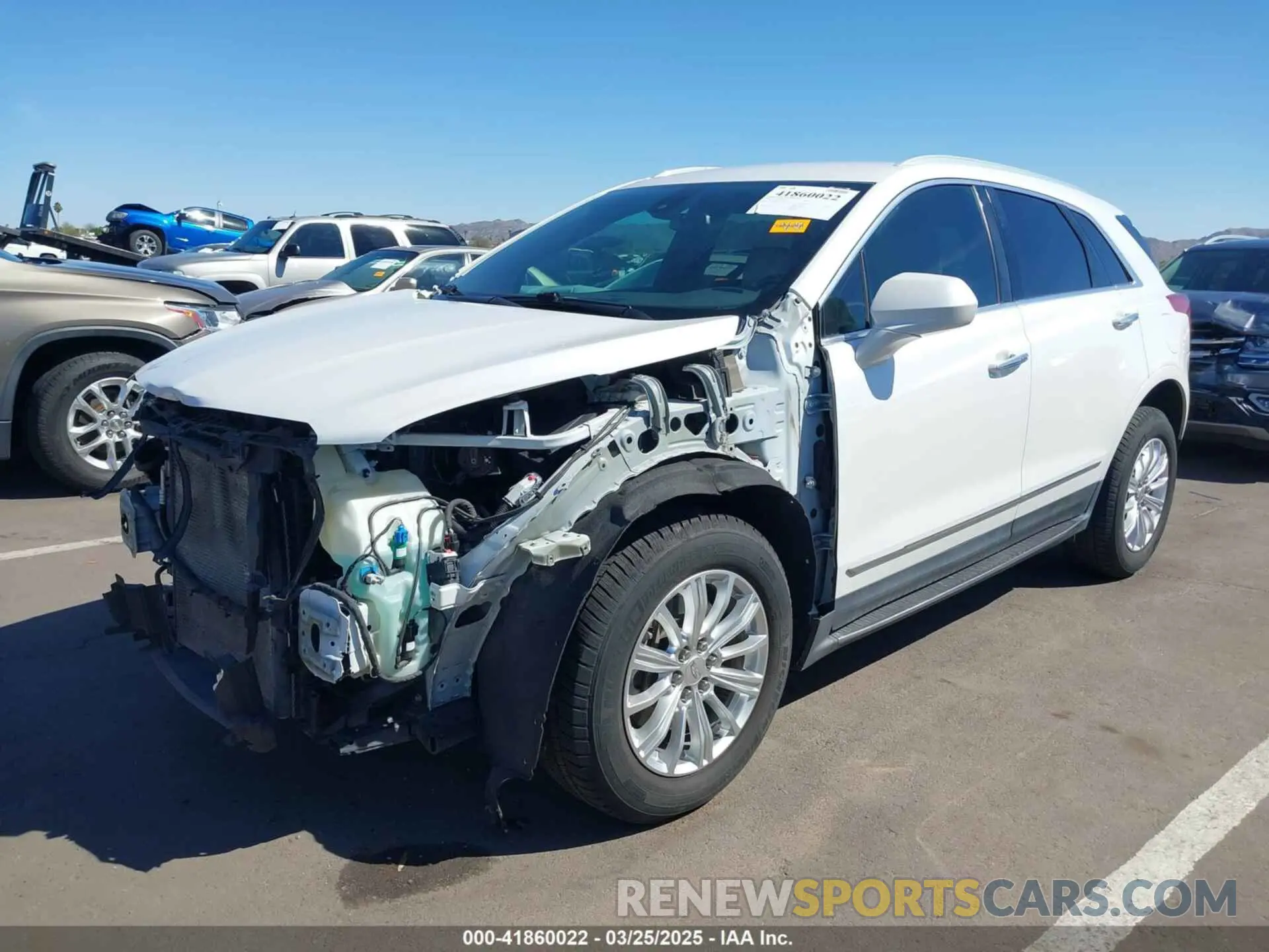 6 Photograph of a damaged car 1GYKNARS1KZ135419 CADILLAC XT5 2019