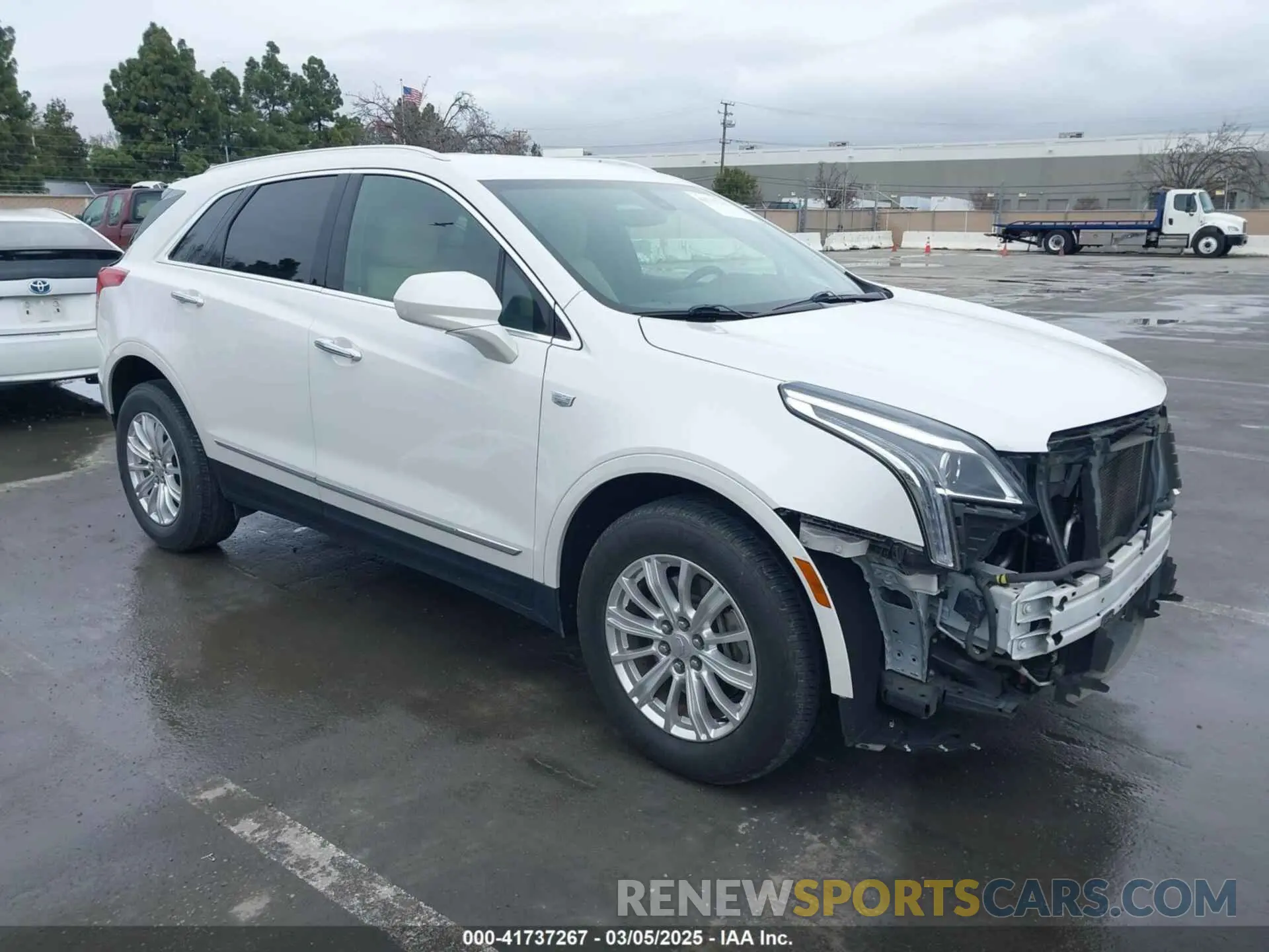 1 Photograph of a damaged car 1GYKNARS4KZ188857 CADILLAC XT5 2019