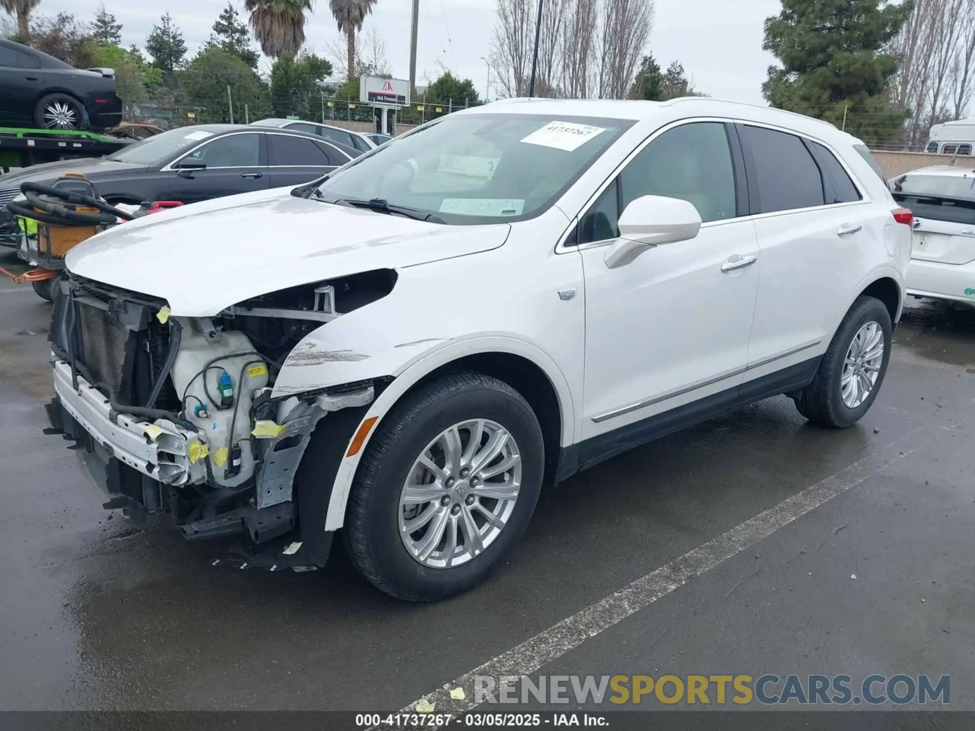 2 Photograph of a damaged car 1GYKNARS4KZ188857 CADILLAC XT5 2019