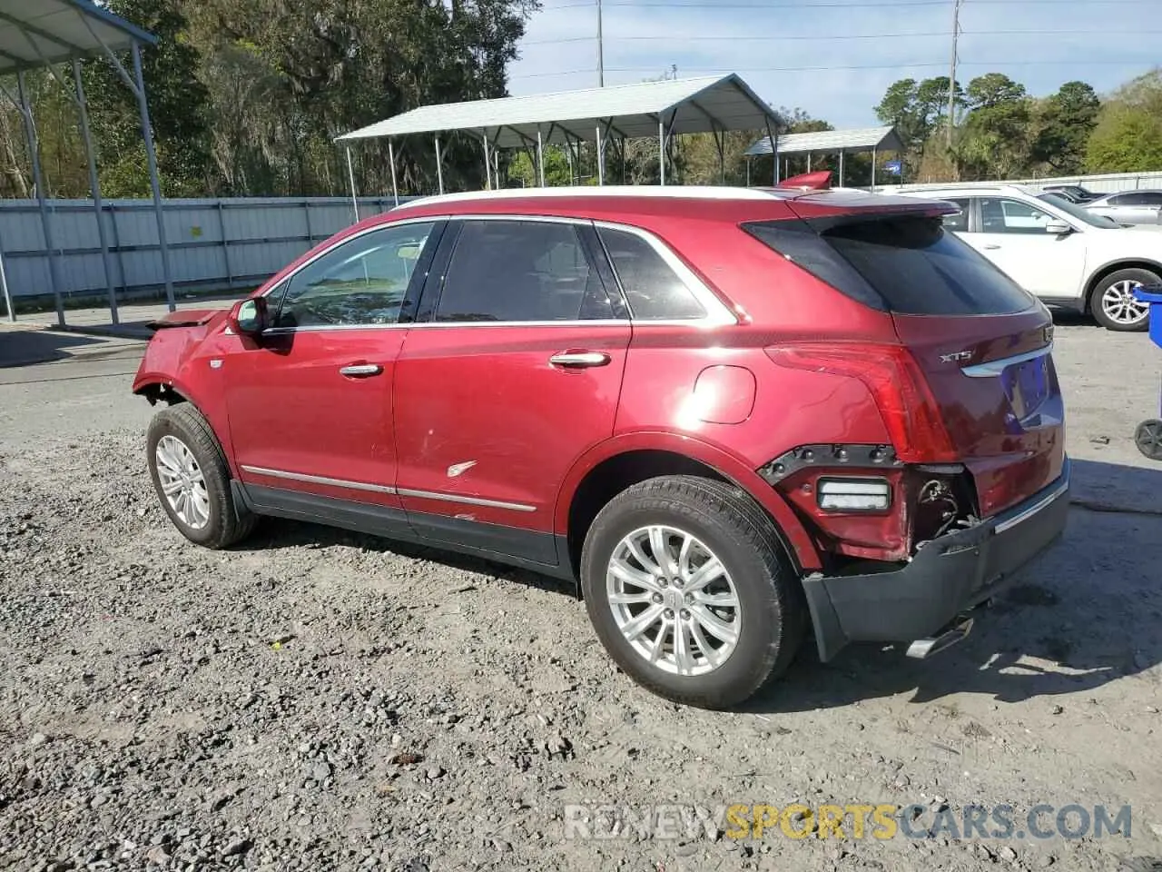 2 Photograph of a damaged car 1GYKNARS4KZ240035 CADILLAC XT5 2019