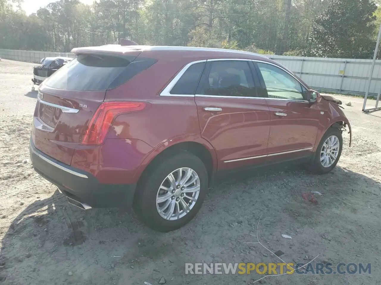 3 Photograph of a damaged car 1GYKNARS4KZ240035 CADILLAC XT5 2019