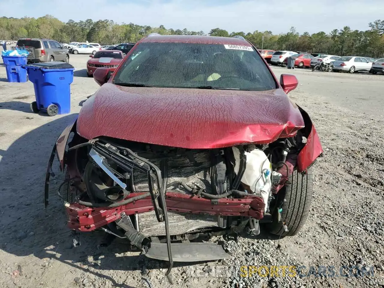 5 Photograph of a damaged car 1GYKNARS4KZ240035 CADILLAC XT5 2019