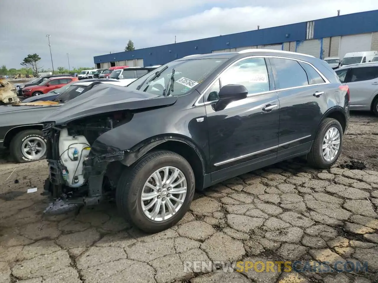 1 Photograph of a damaged car 1GYKNARS6KZ169100 CADILLAC XT5 2019
