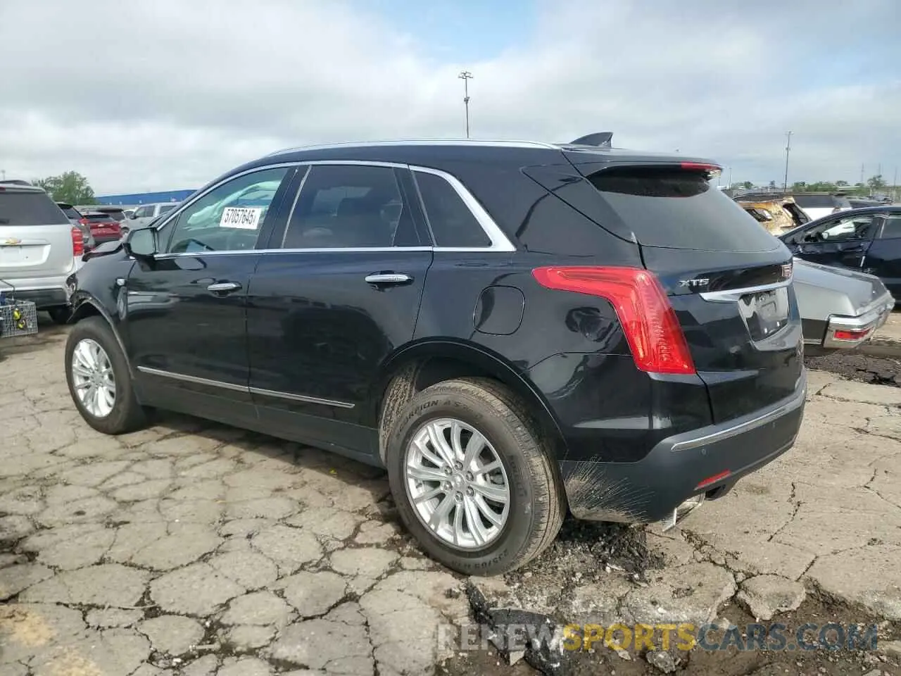 2 Photograph of a damaged car 1GYKNARS6KZ169100 CADILLAC XT5 2019