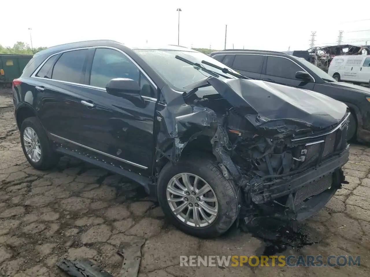 4 Photograph of a damaged car 1GYKNARS6KZ169100 CADILLAC XT5 2019