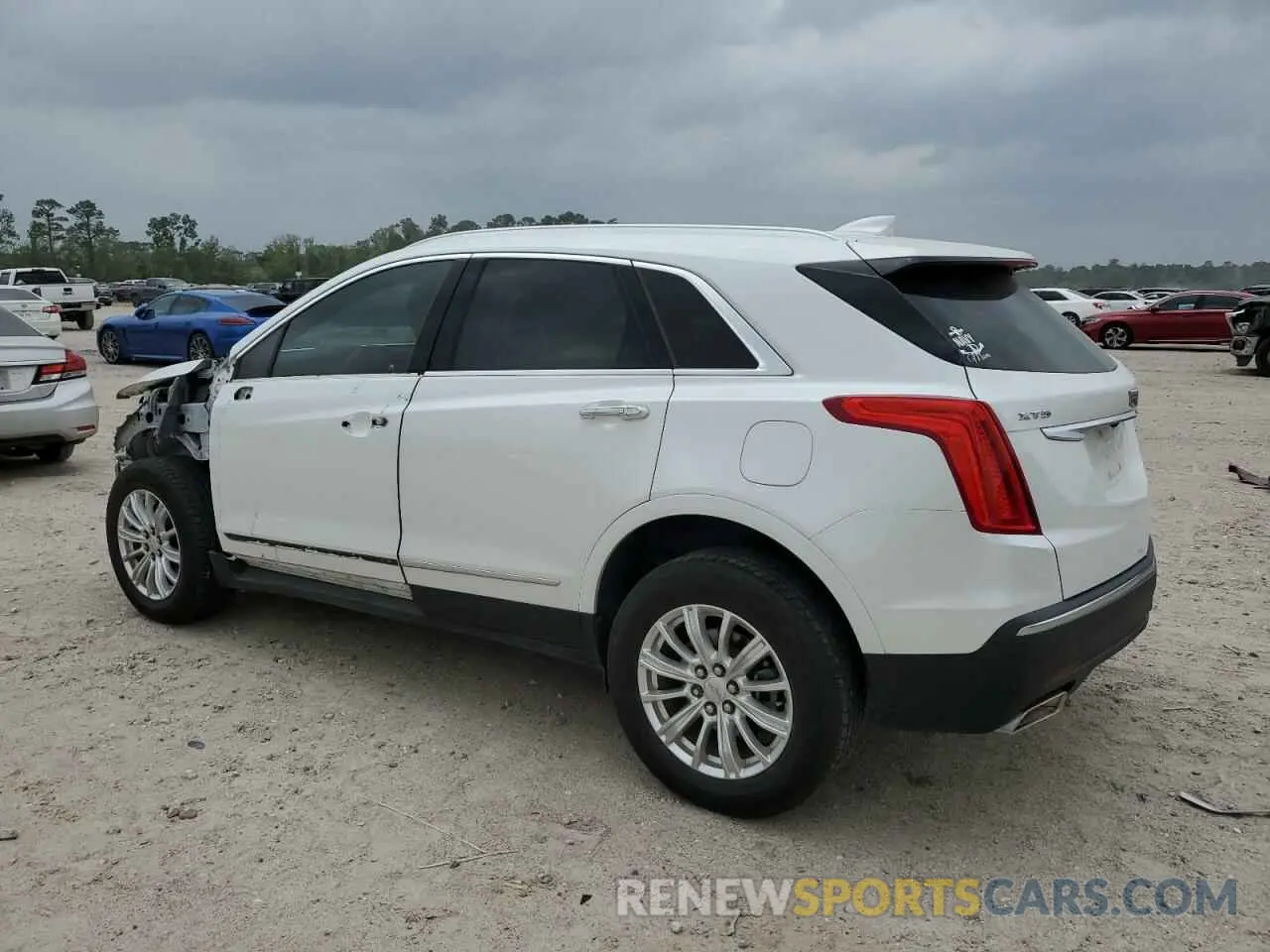 2 Photograph of a damaged car 1GYKNARS8KZ114647 CADILLAC XT5 2019