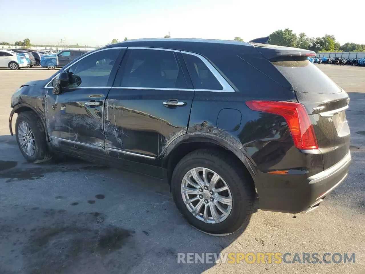 2 Photograph of a damaged car 1GYKNARS8KZ218927 CADILLAC XT5 2019