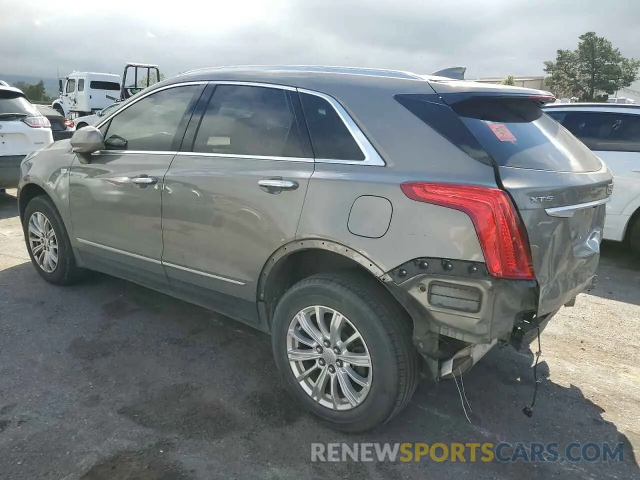2 Photograph of a damaged car 1GYKNARS8KZ236067 CADILLAC XT5 2019