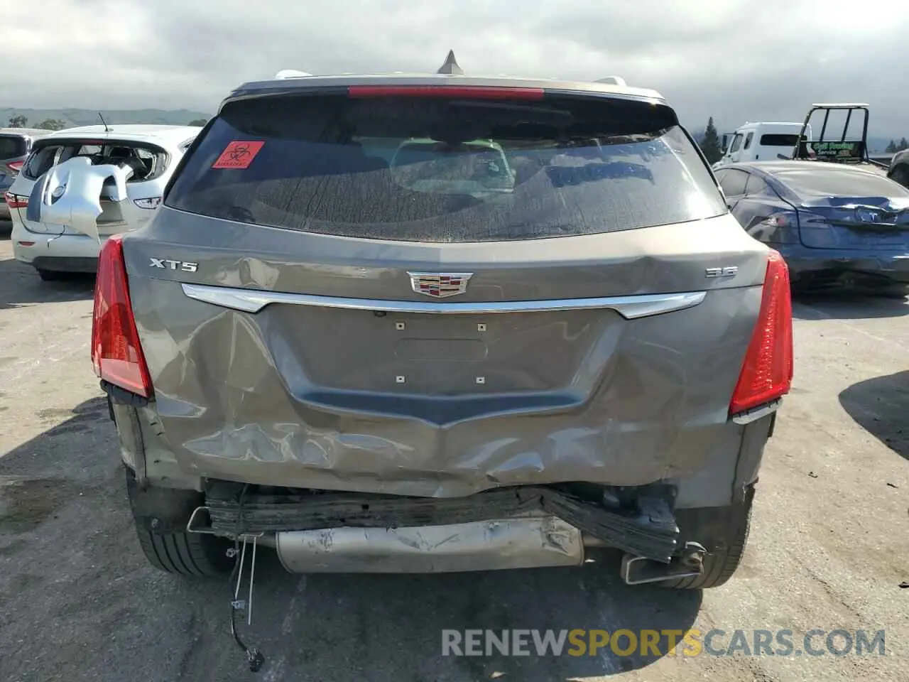 6 Photograph of a damaged car 1GYKNARS8KZ236067 CADILLAC XT5 2019
