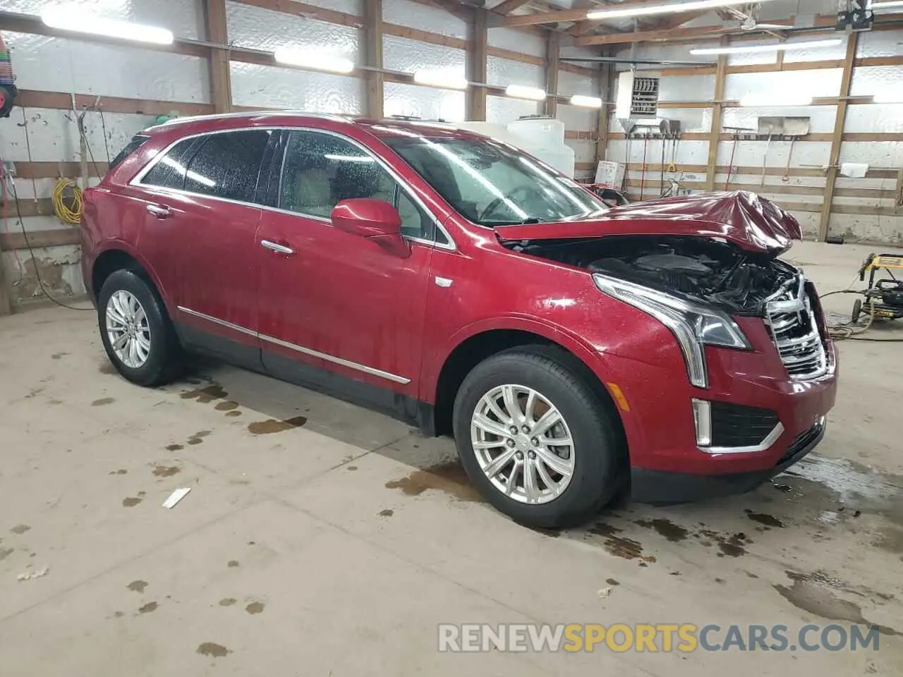 4 Photograph of a damaged car 1GYKNARS8KZ253290 CADILLAC XT5 2019
