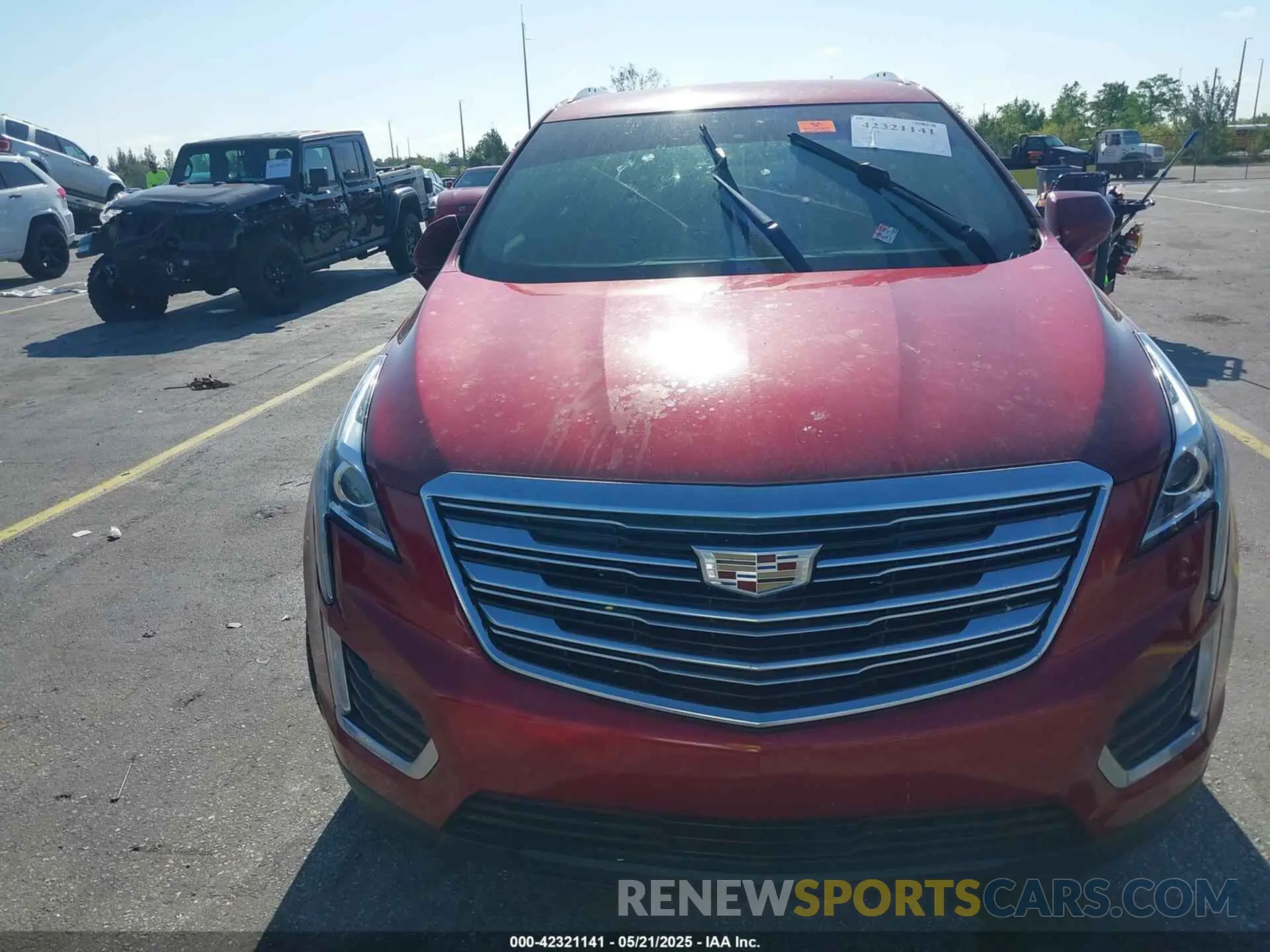 6 Photograph of a damaged car 1GYKNARS9KZ173920 CADILLAC XT5 2019