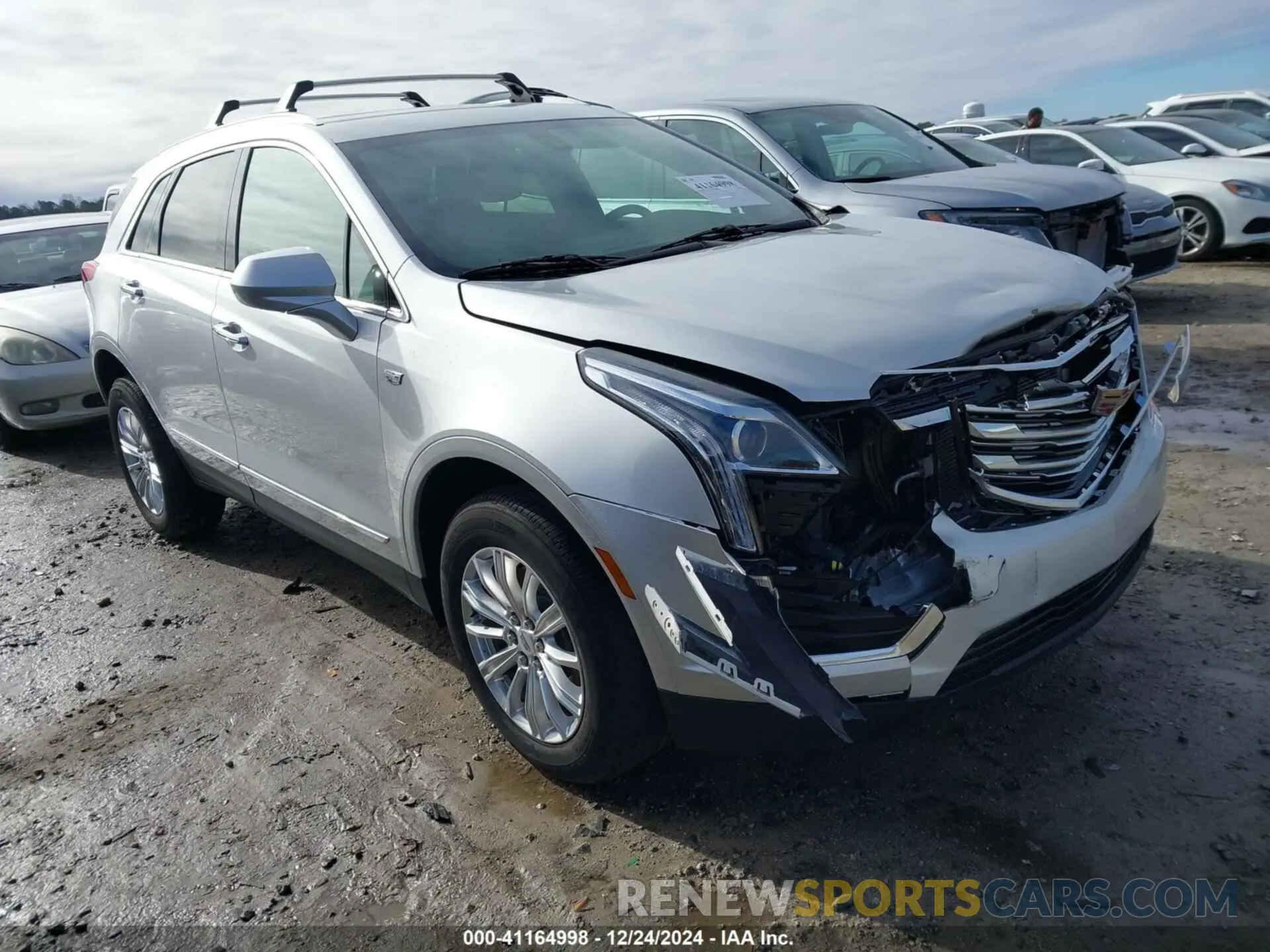 1 Photograph of a damaged car 1GYKNARS9KZ244873 CADILLAC XT5 2019