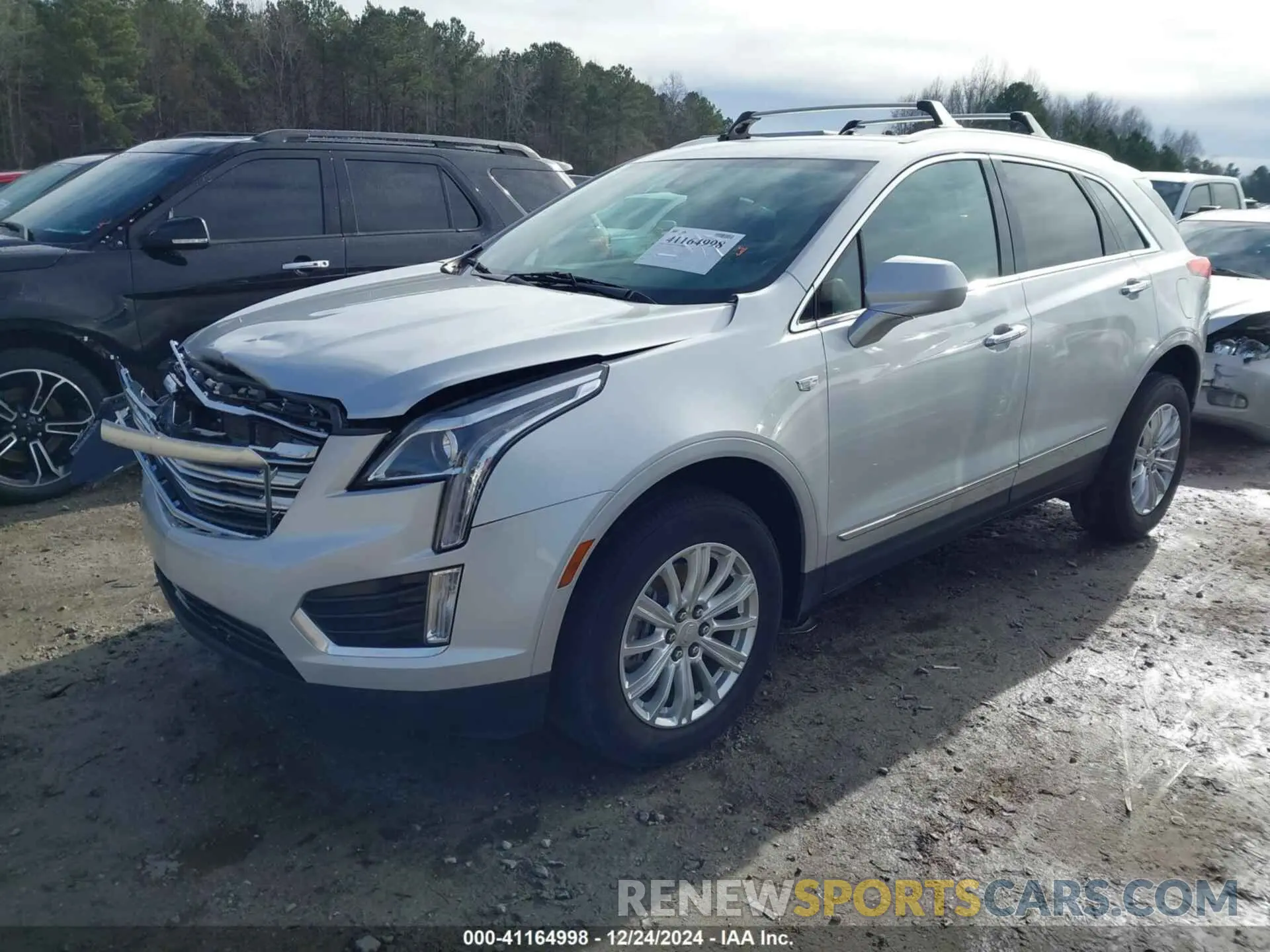 2 Photograph of a damaged car 1GYKNARS9KZ244873 CADILLAC XT5 2019