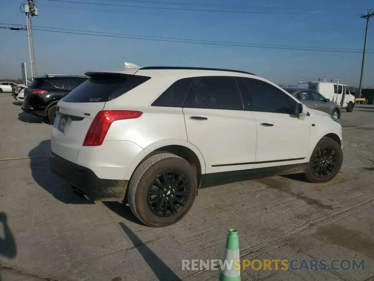 3 Photograph of a damaged car 1GYKNARSXKZ101883 CADILLAC XT5 2019