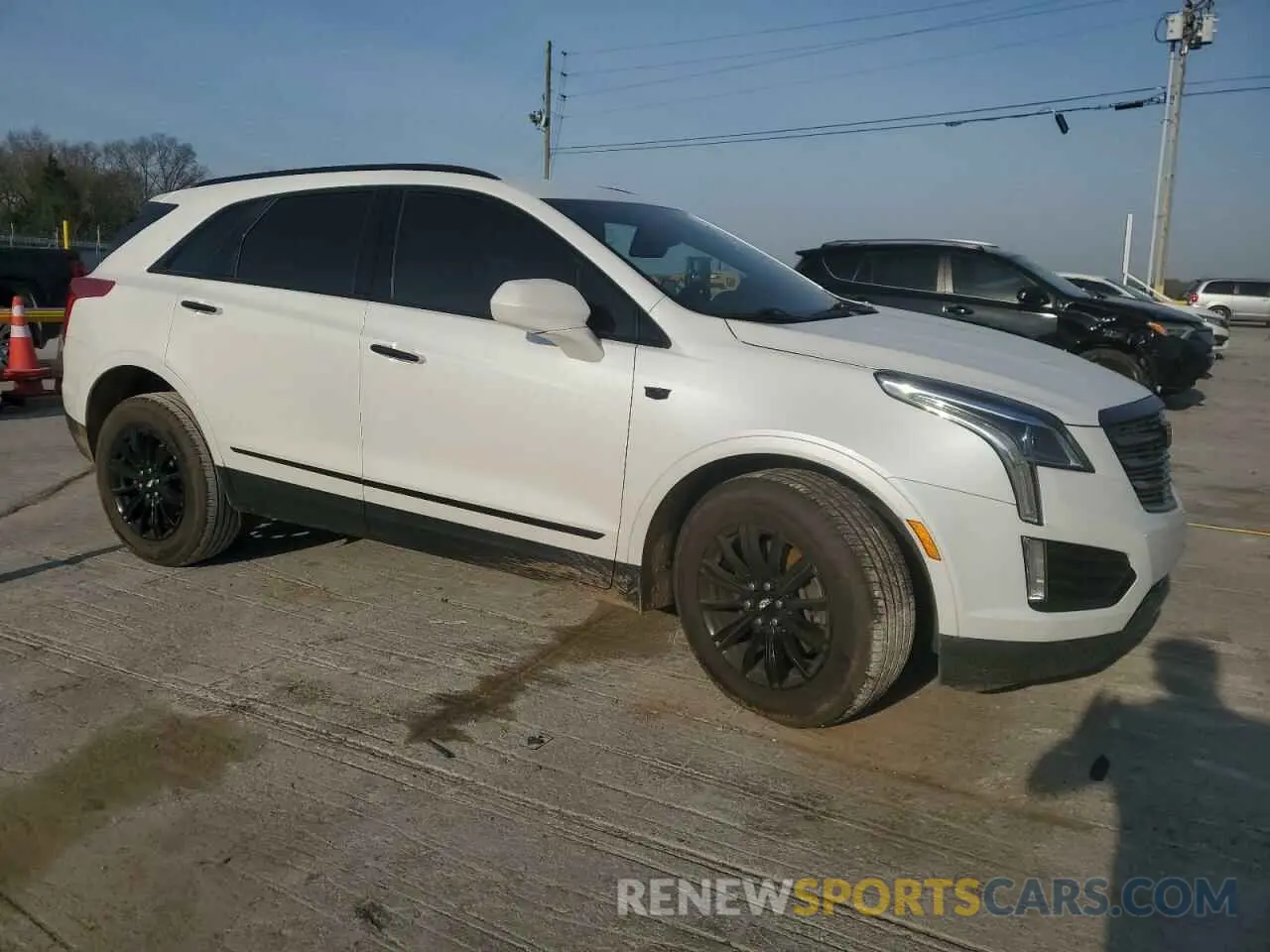 4 Photograph of a damaged car 1GYKNARSXKZ101883 CADILLAC XT5 2019