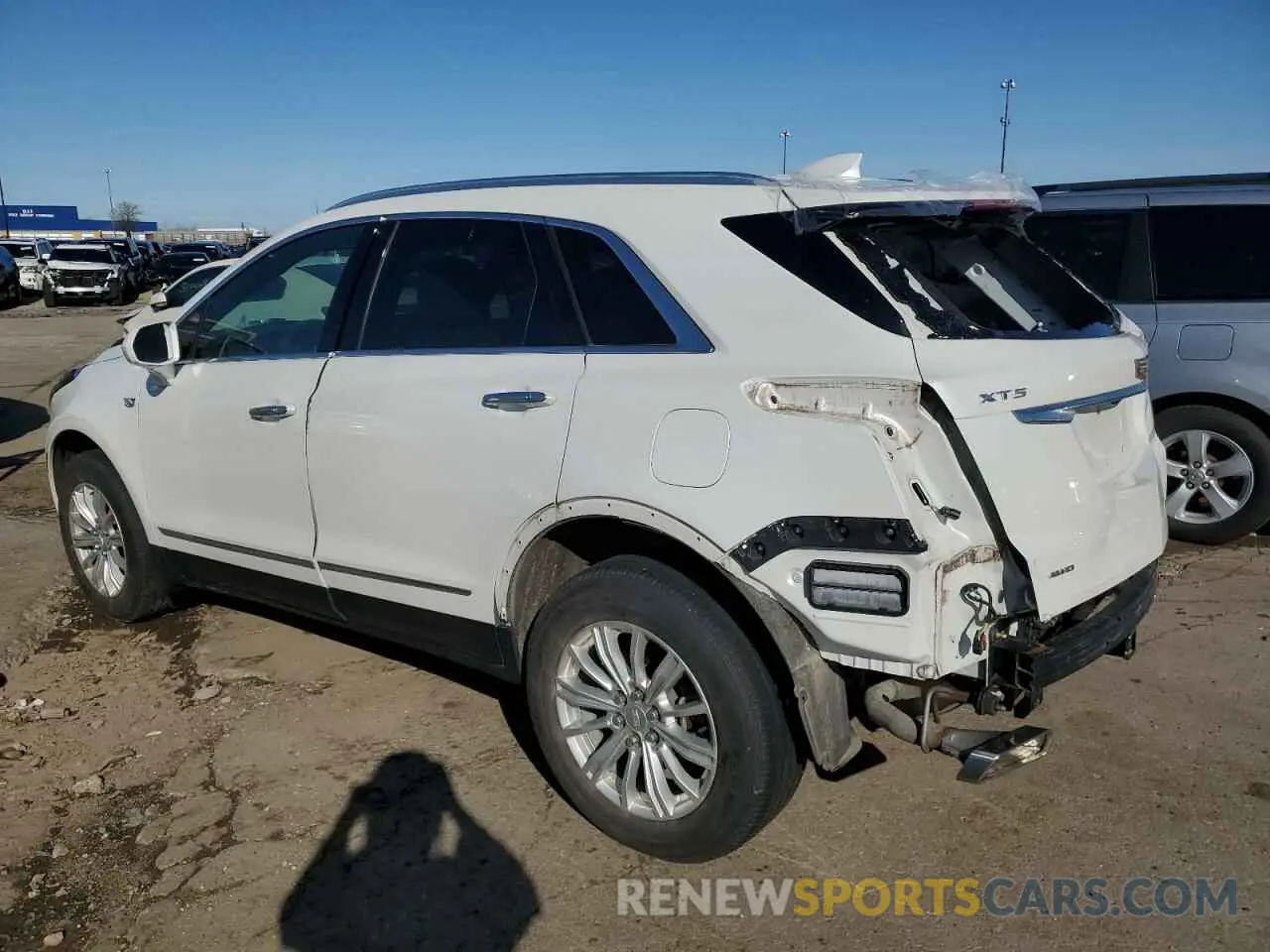 2 Photograph of a damaged car 1GYKNBRS9KZ151972 CADILLAC XT5 2019