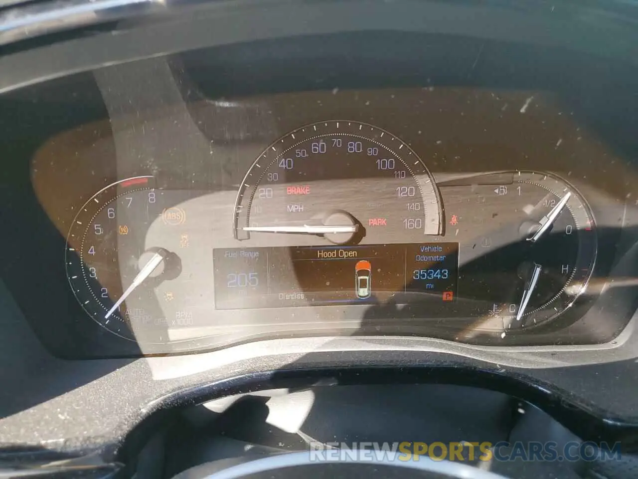 9 Photograph of a damaged car 1GYKNBRS9KZ151972 CADILLAC XT5 2019