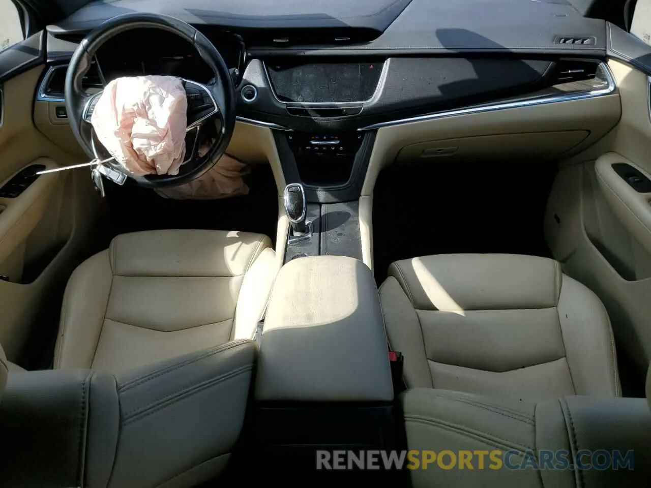 8 Photograph of a damaged car 1GYKNBRSXKZ194538 CADILLAC XT5 2019