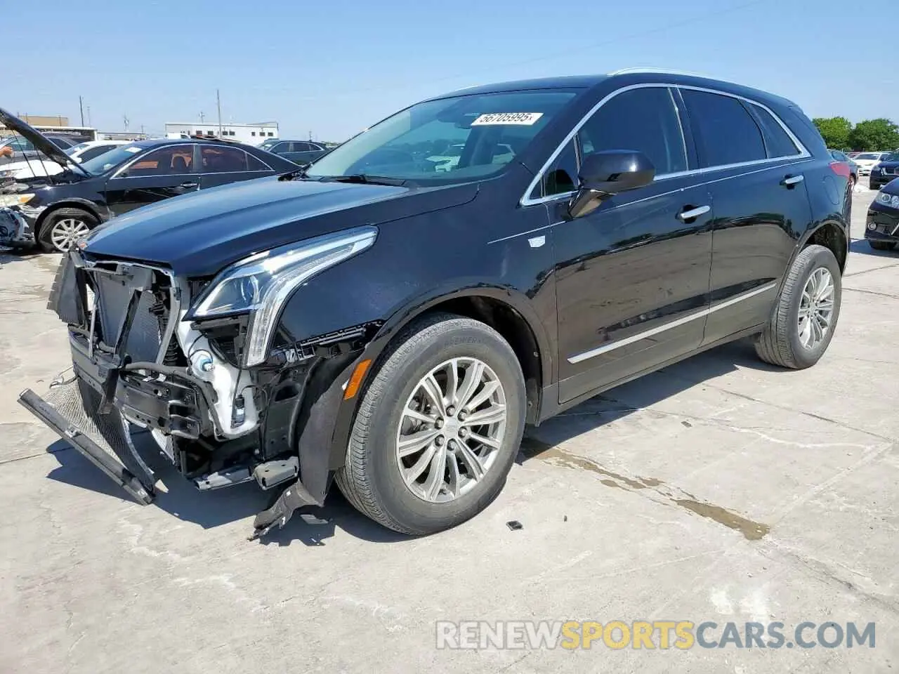 1 Photograph of a damaged car 1GYKNCRS0KZ112080 CADILLAC XT5 2019