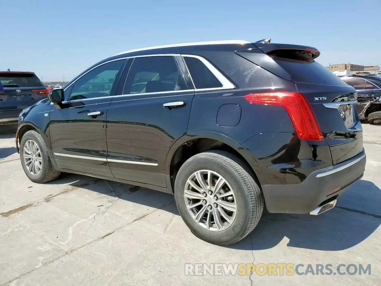 2 Photograph of a damaged car 1GYKNCRS0KZ112080 CADILLAC XT5 2019