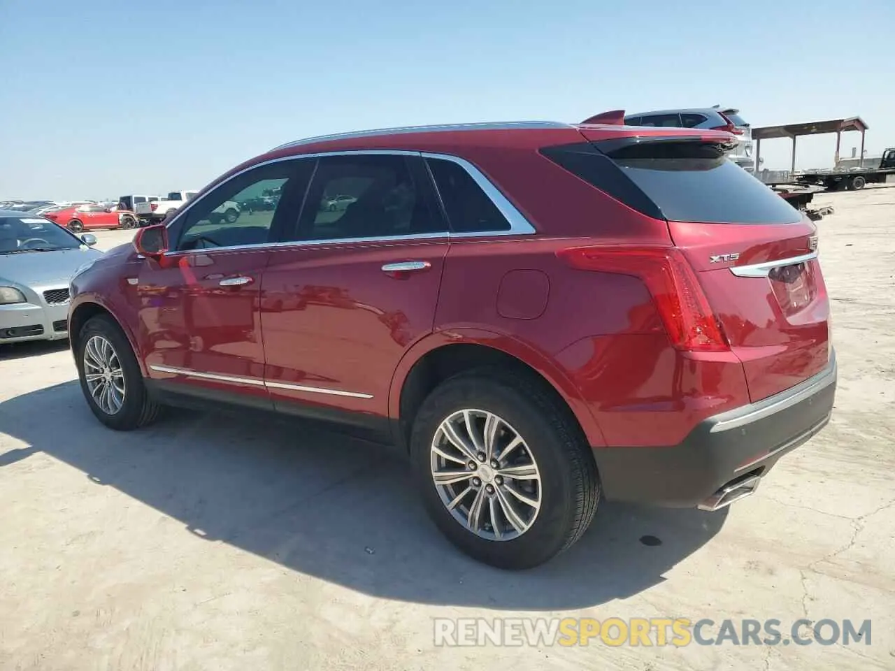 2 Photograph of a damaged car 1GYKNCRS0KZ172568 CADILLAC XT5 2019