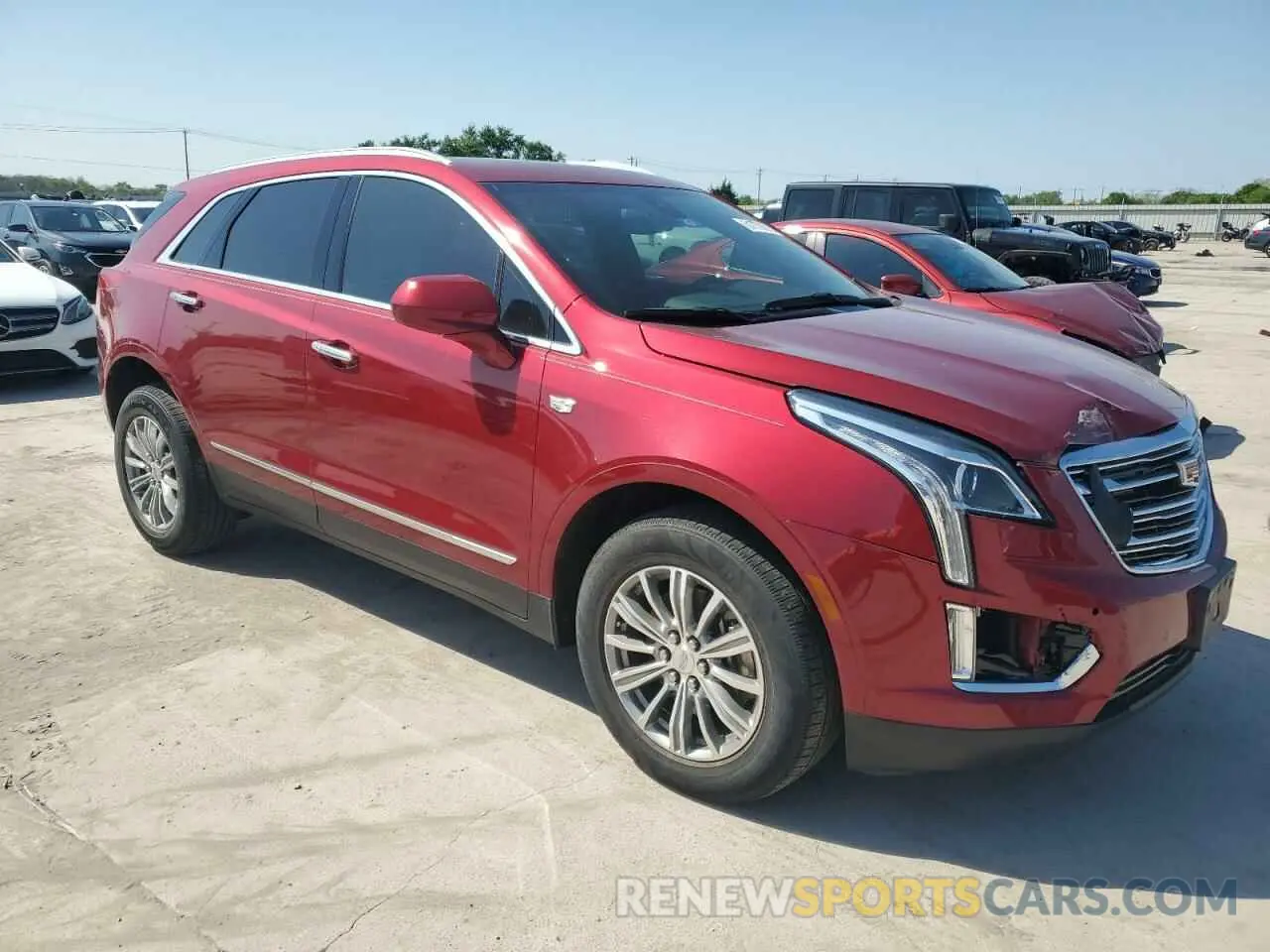 4 Photograph of a damaged car 1GYKNCRS0KZ172568 CADILLAC XT5 2019