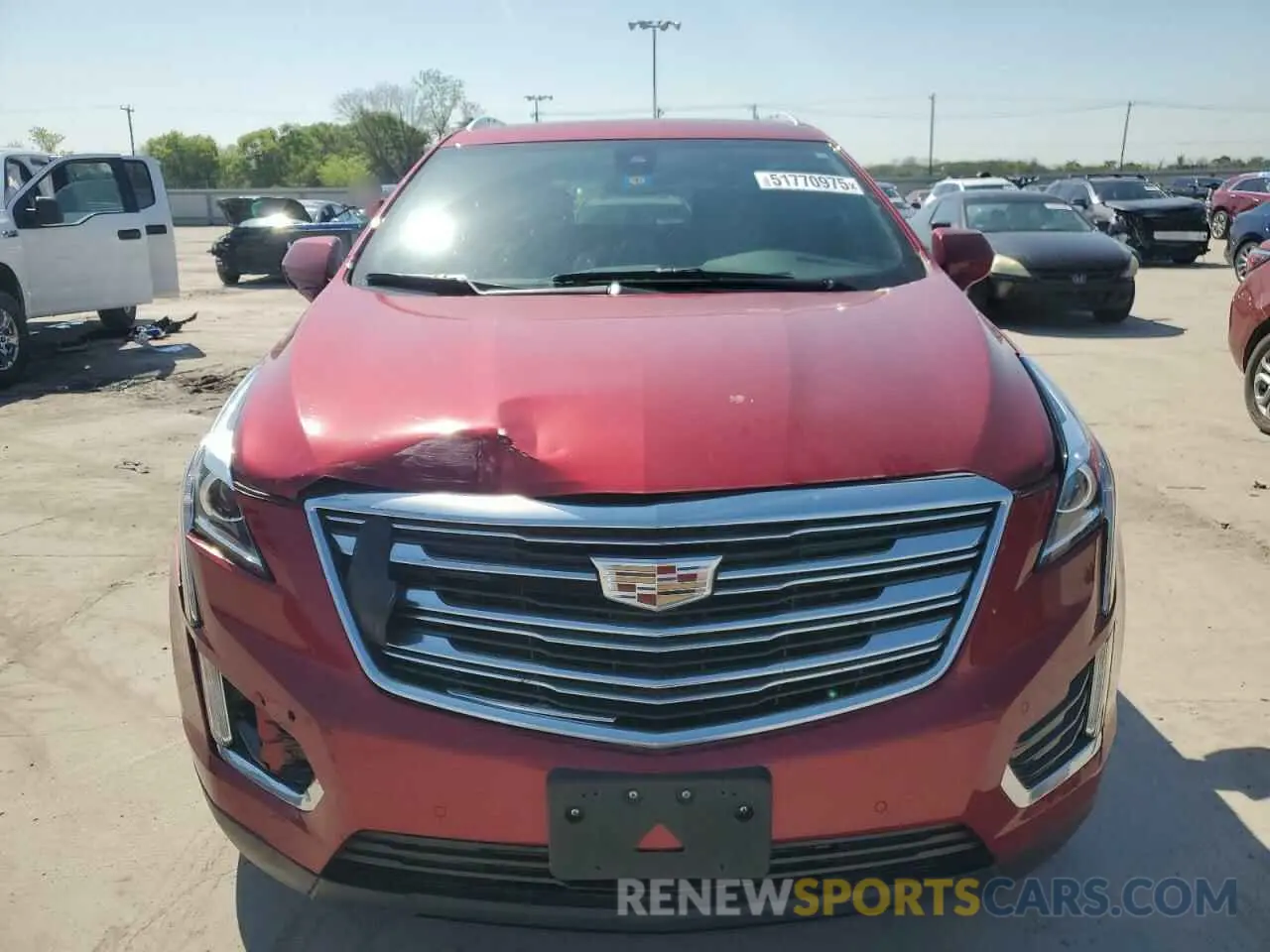 5 Photograph of a damaged car 1GYKNCRS0KZ172568 CADILLAC XT5 2019