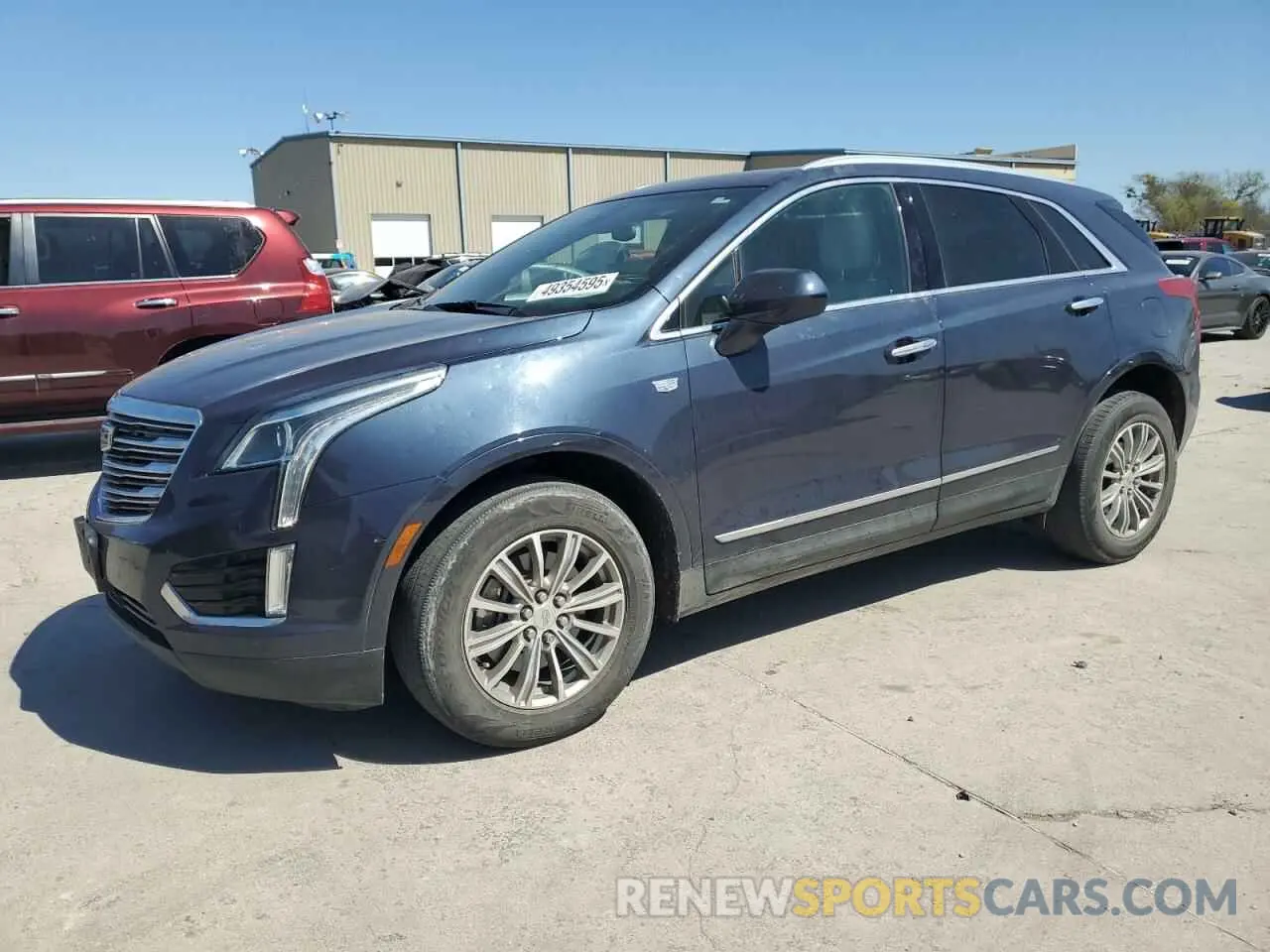 1 Photograph of a damaged car 1GYKNCRS1KZ131818 CADILLAC XT5 2019