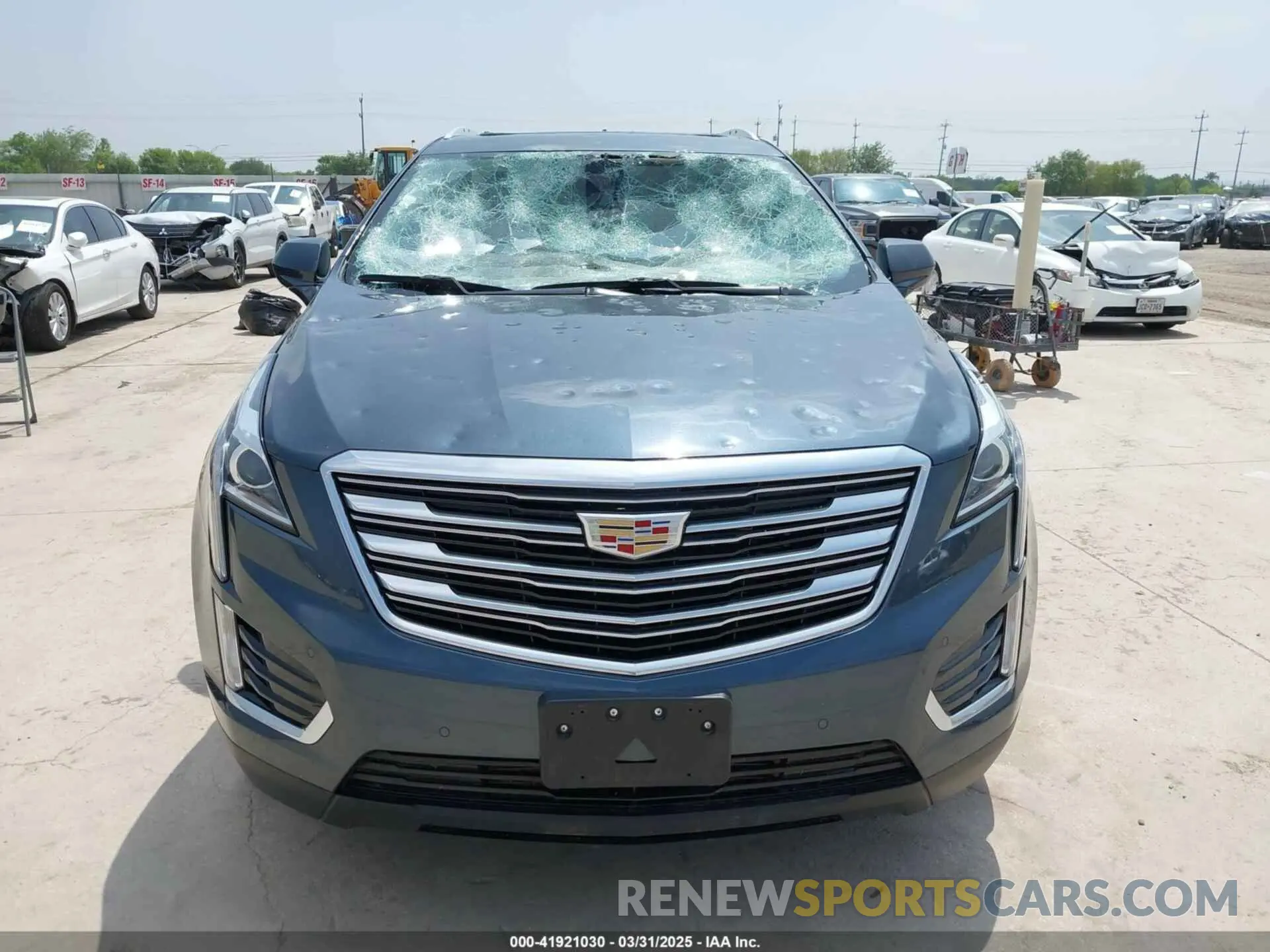 12 Photograph of a damaged car 1GYKNCRS1KZ259282 CADILLAC XT5 2019