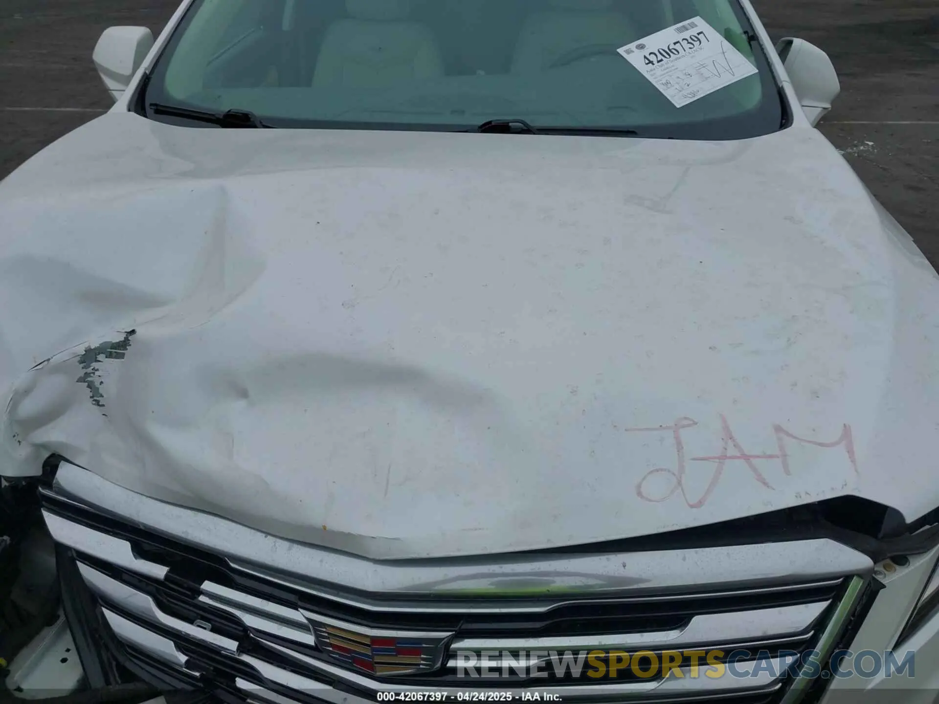 10 Photograph of a damaged car 1GYKNCRS2KZ158560 CADILLAC XT5 2019