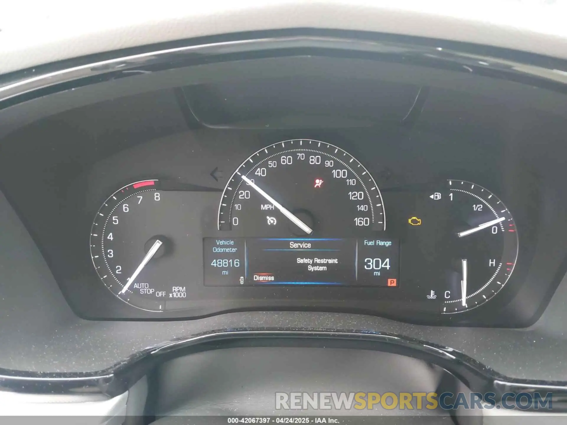 7 Photograph of a damaged car 1GYKNCRS2KZ158560 CADILLAC XT5 2019
