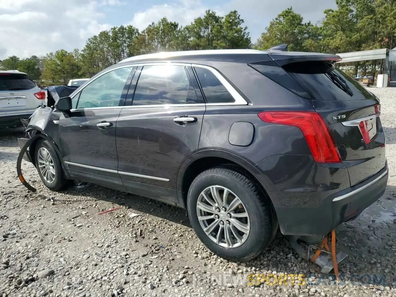 2 Photograph of a damaged car 1GYKNCRS4KZ124331 CADILLAC XT5 2019
