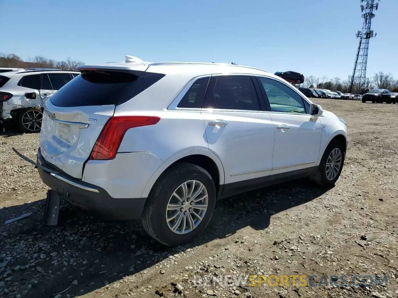3 Photograph of a damaged car 1GYKNCRS4KZ145535 CADILLAC XT5 2019
