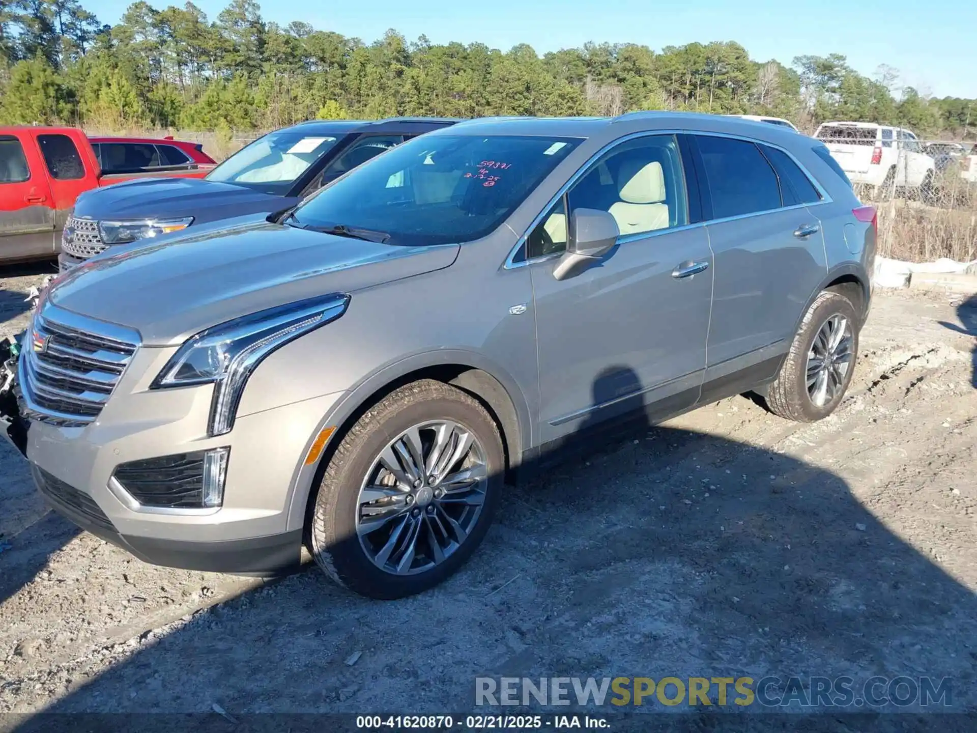 2 Photograph of a damaged car 1GYKNCRS4KZ263519 CADILLAC XT5 2019