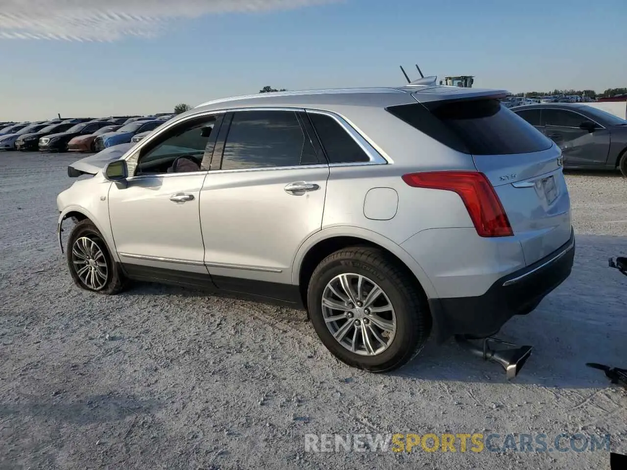 2 Photograph of a damaged car 1GYKNCRS5KZ203295 CADILLAC XT5 2019