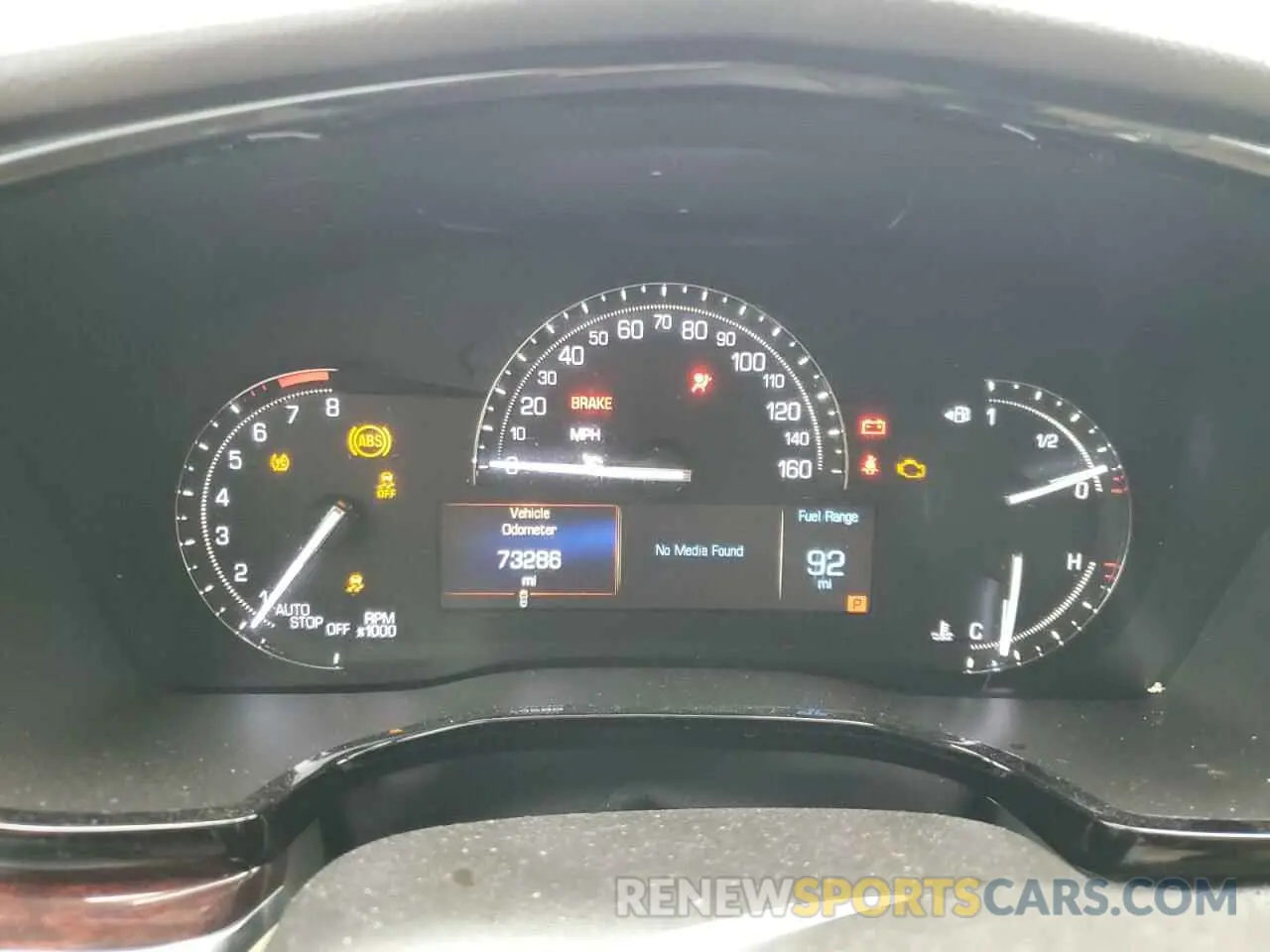 9 Photograph of a damaged car 1GYKNCRS6KZ130826 CADILLAC XT5 2019