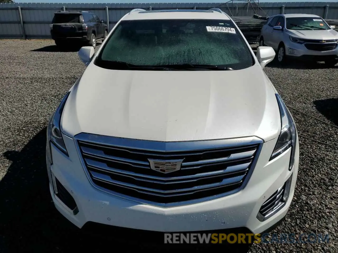 5 Photograph of a damaged car 1GYKNCRS6KZ271427 CADILLAC XT5 2019