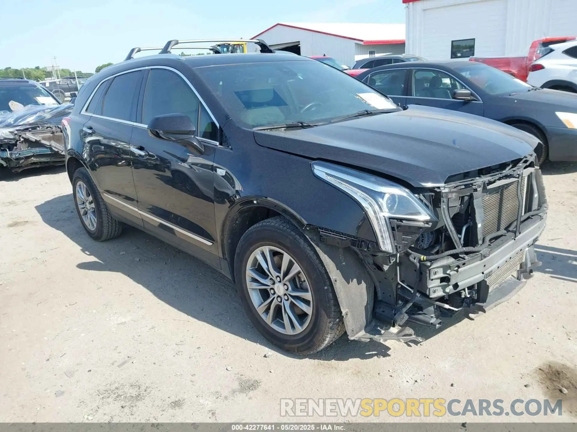 1 Photograph of a damaged car 1GYKNCRS6KZ287045 CADILLAC XT5 2019