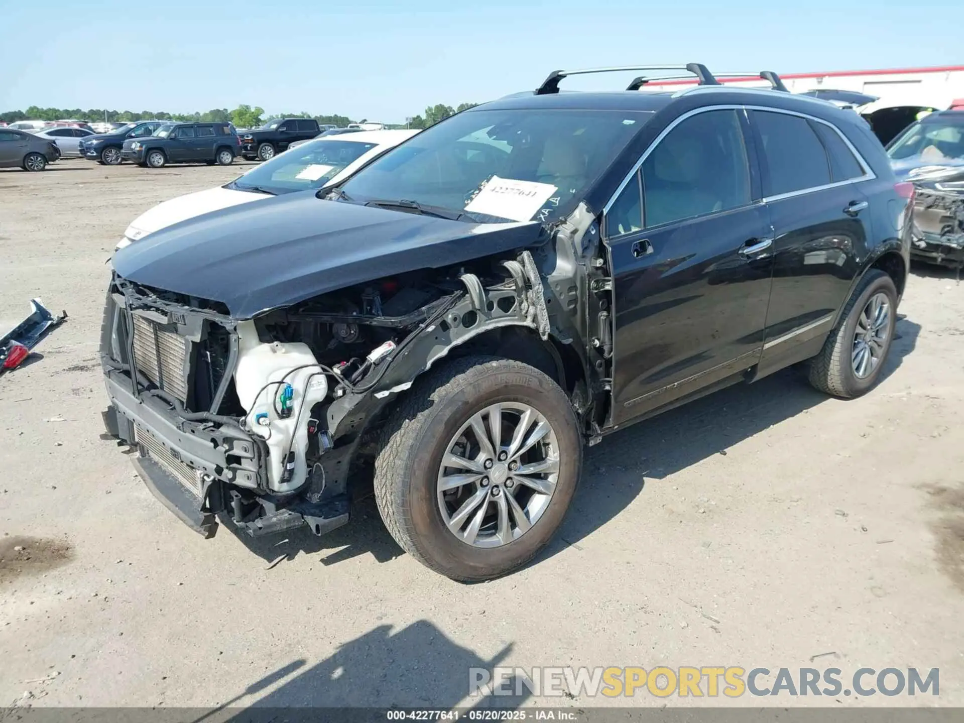 2 Photograph of a damaged car 1GYKNCRS6KZ287045 CADILLAC XT5 2019