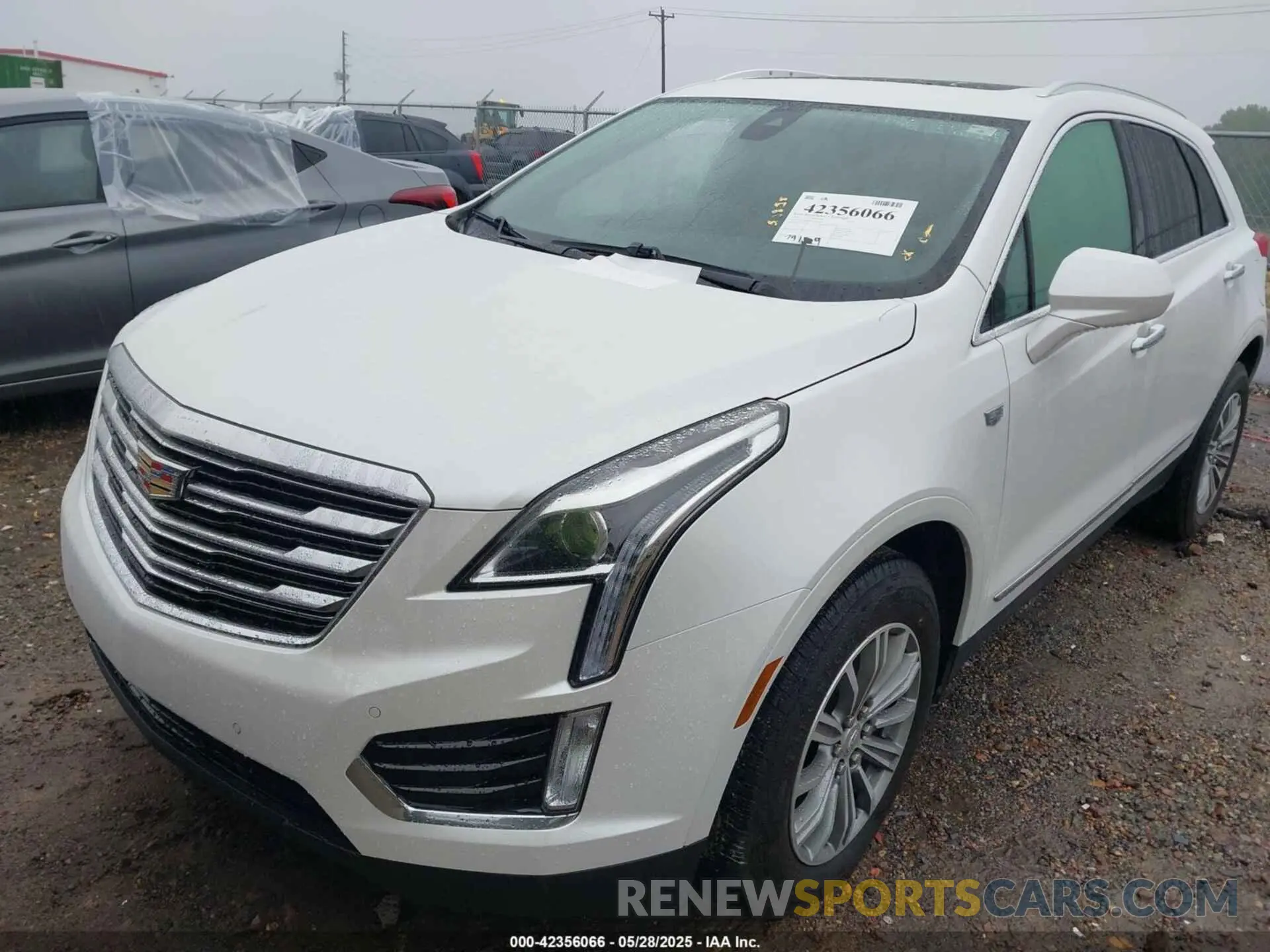 2 Photograph of a damaged car 1GYKNCRS7KZ241692 CADILLAC XT5 2019