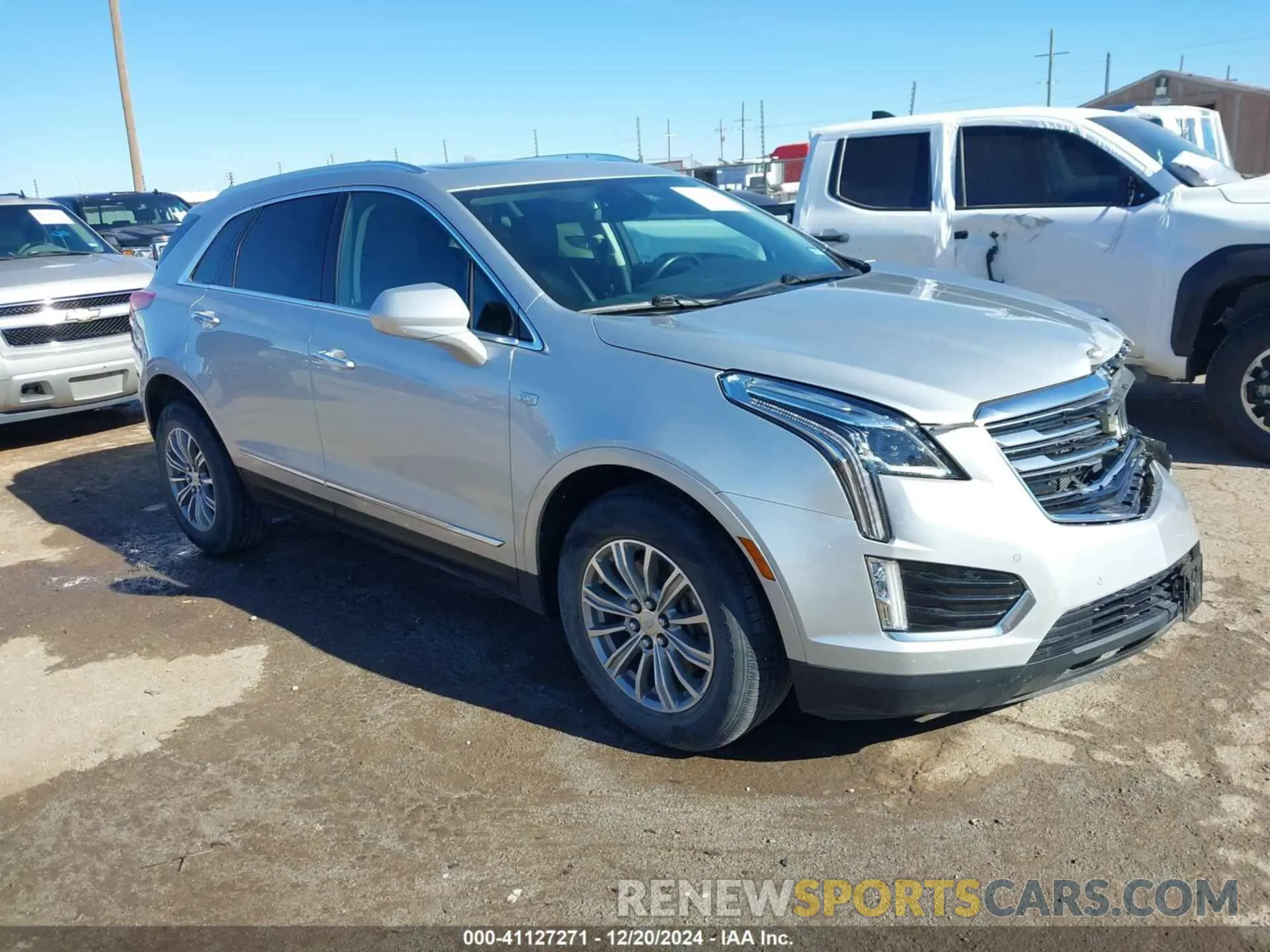 1 Photograph of a damaged car 1GYKNCRS8KZ102381 CADILLAC XT5 2019