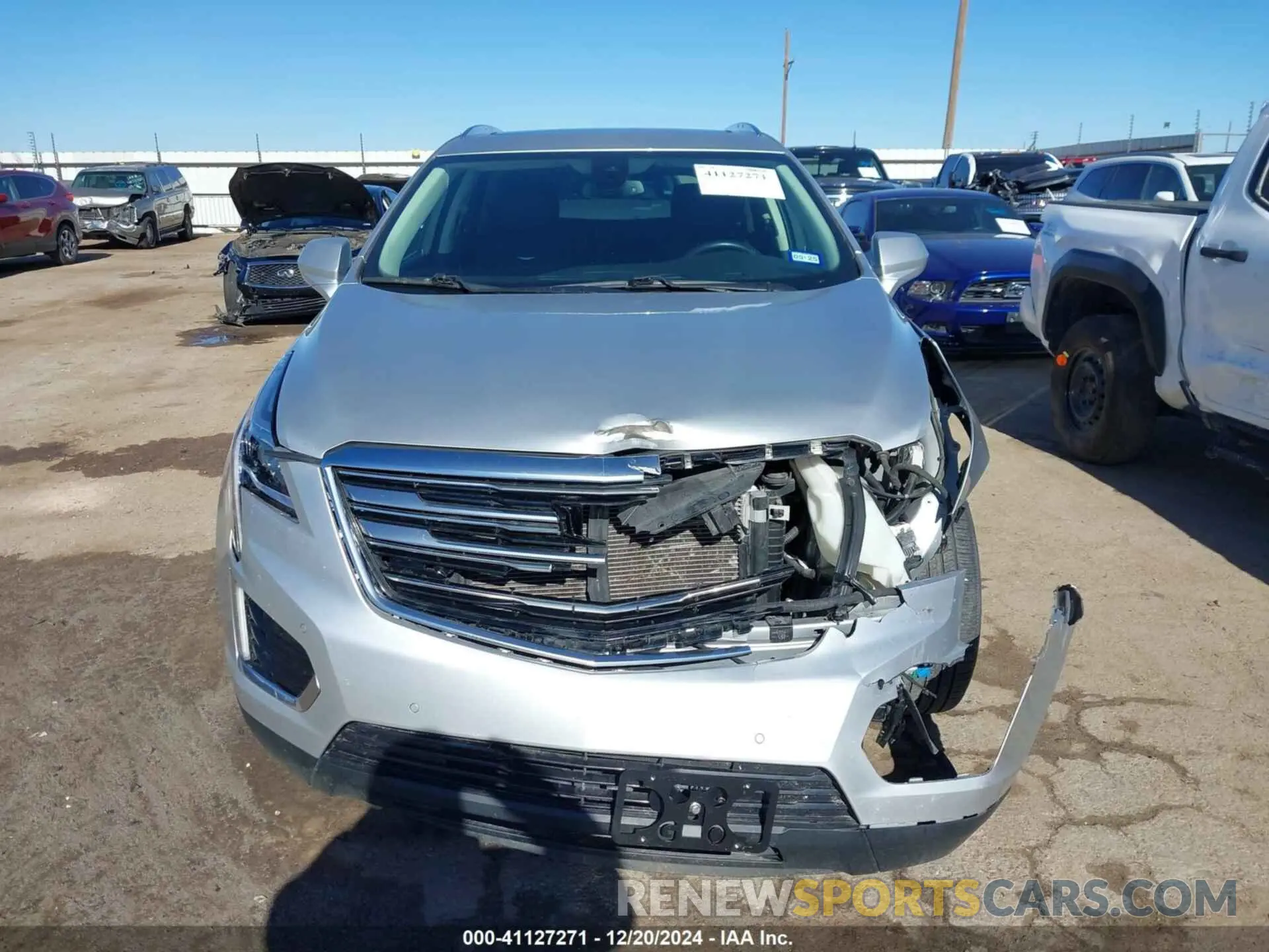 13 Photograph of a damaged car 1GYKNCRS8KZ102381 CADILLAC XT5 2019