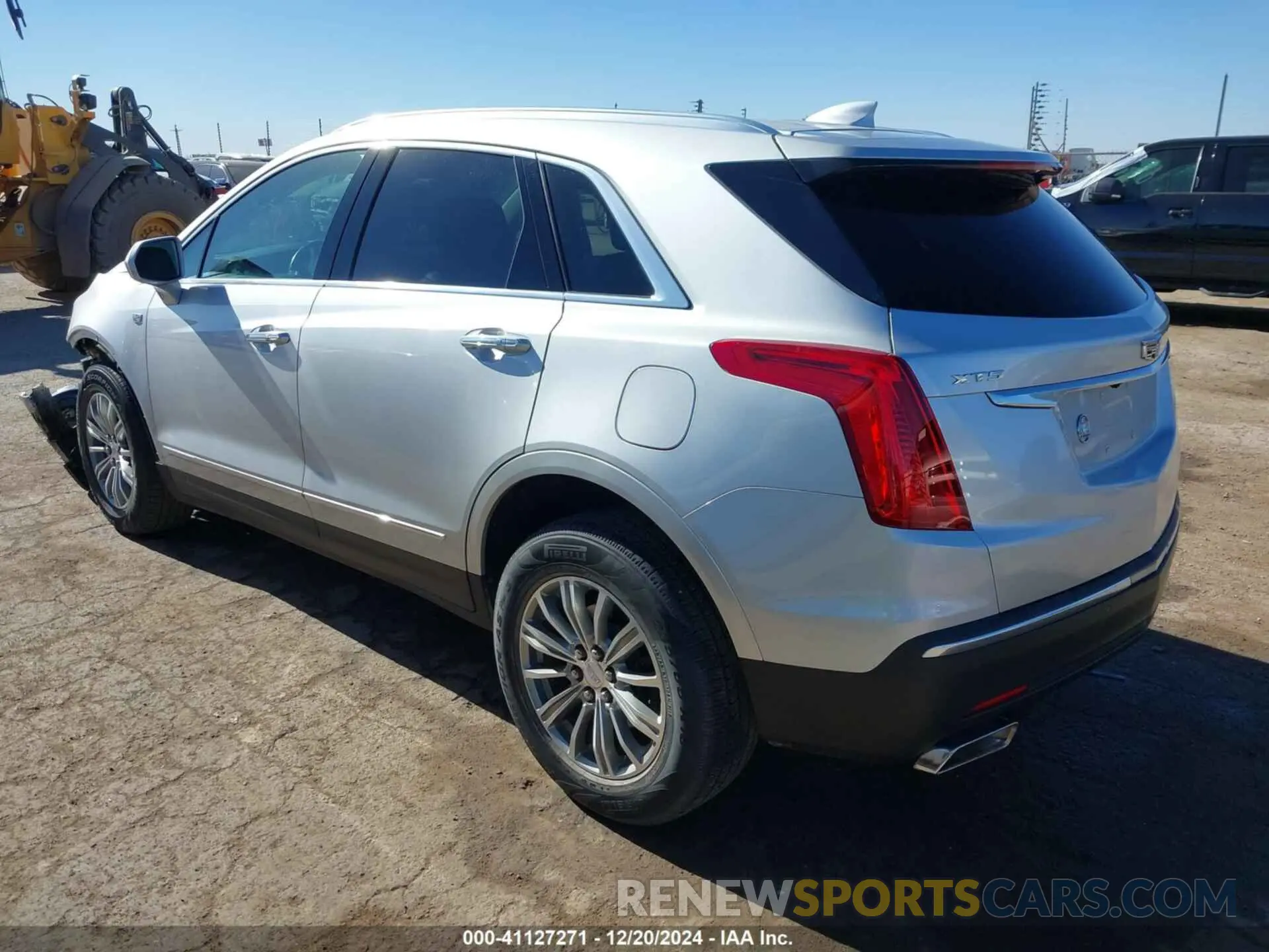 3 Photograph of a damaged car 1GYKNCRS8KZ102381 CADILLAC XT5 2019