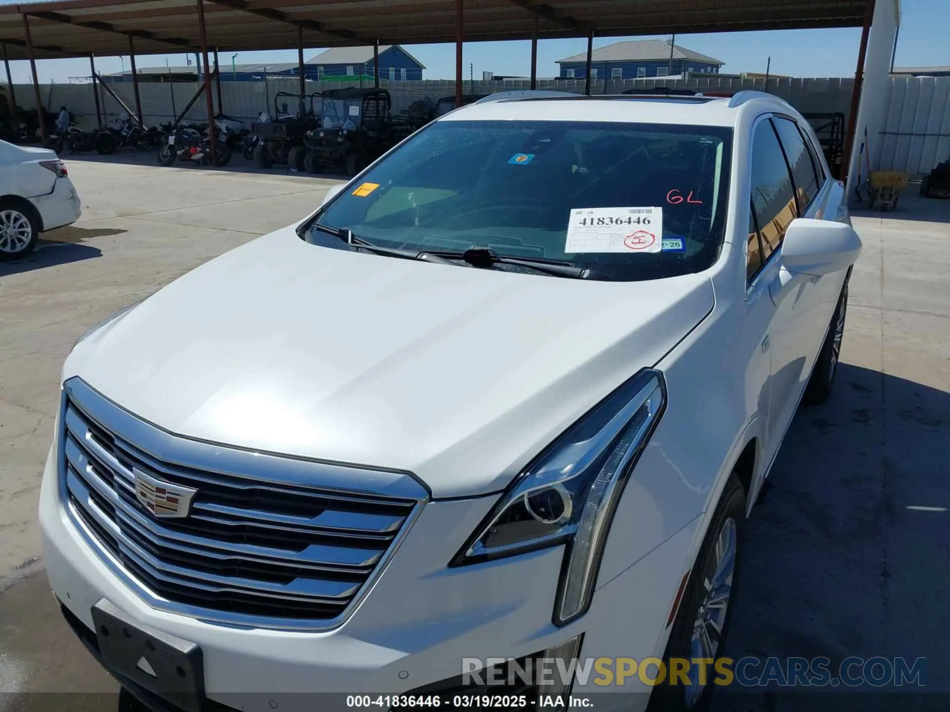 6 Photograph of a damaged car 1GYKNCRS9KZ138936 CADILLAC XT5 2019